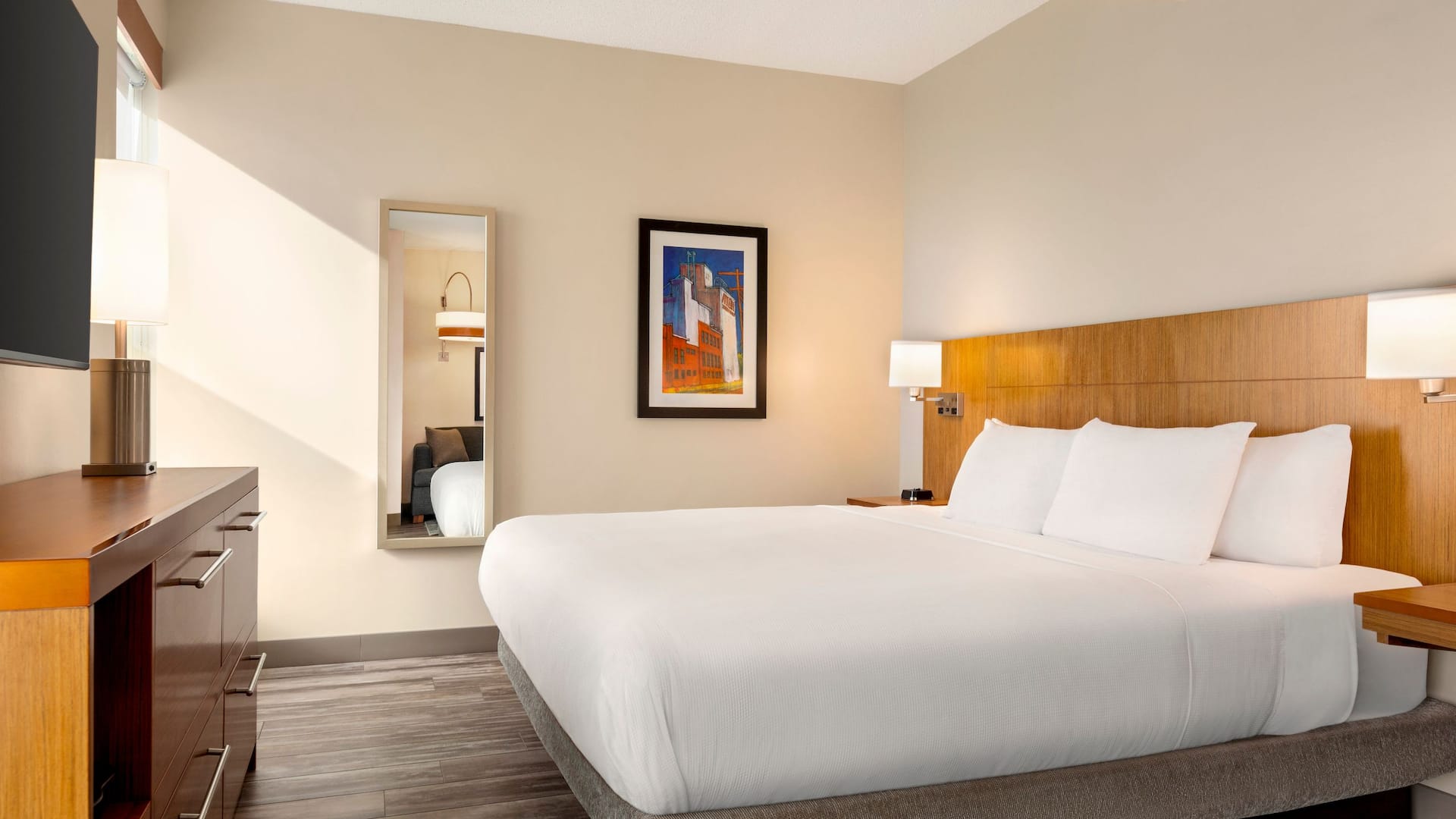 Hyatt Place Columbia/Downtown/The Vista King Studio Bedroom