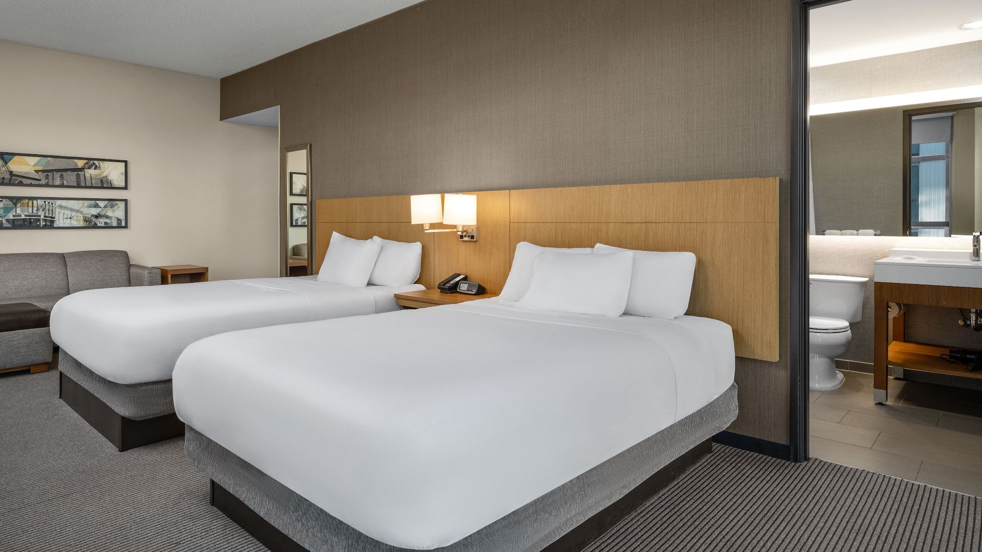 Hyatt Place Iowa City Downtown Two Queen Bed View