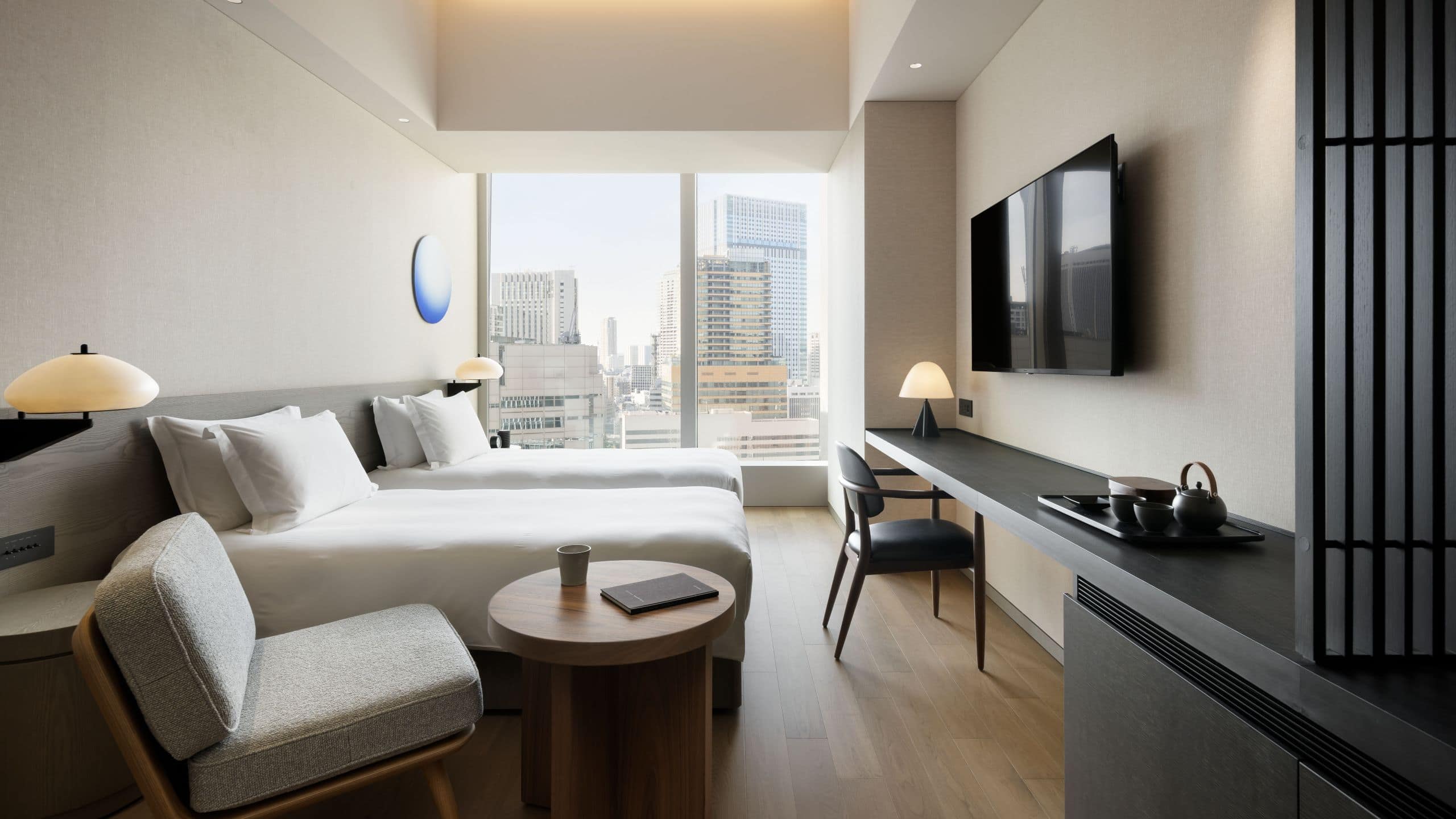Hotel Toranomon Hills King Bed With Tower View