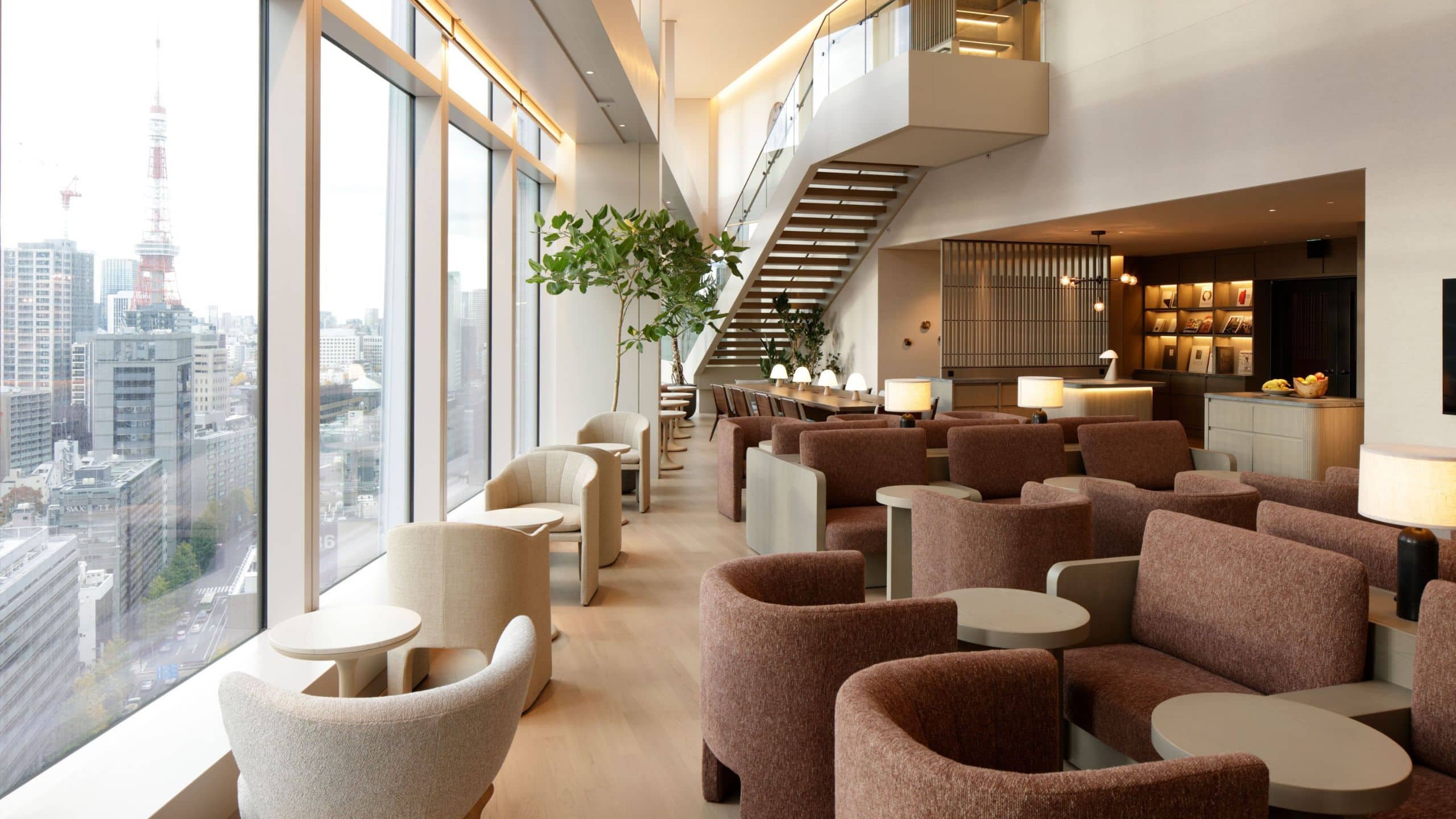 Hotel Toranomon Hills The Lounge Seating Area