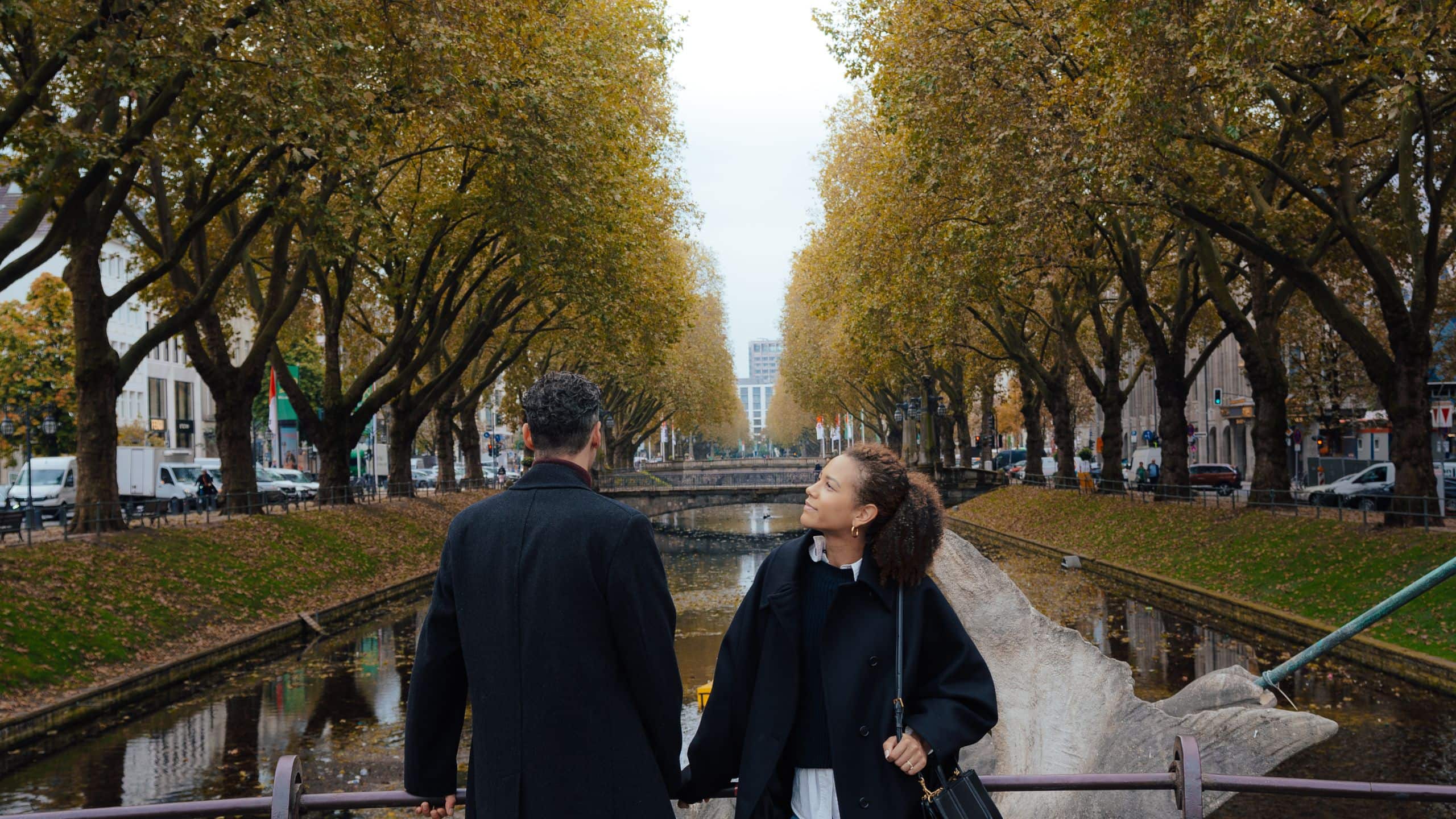 me and all hotel dusseldorf oberkassel Couple Sightseeing