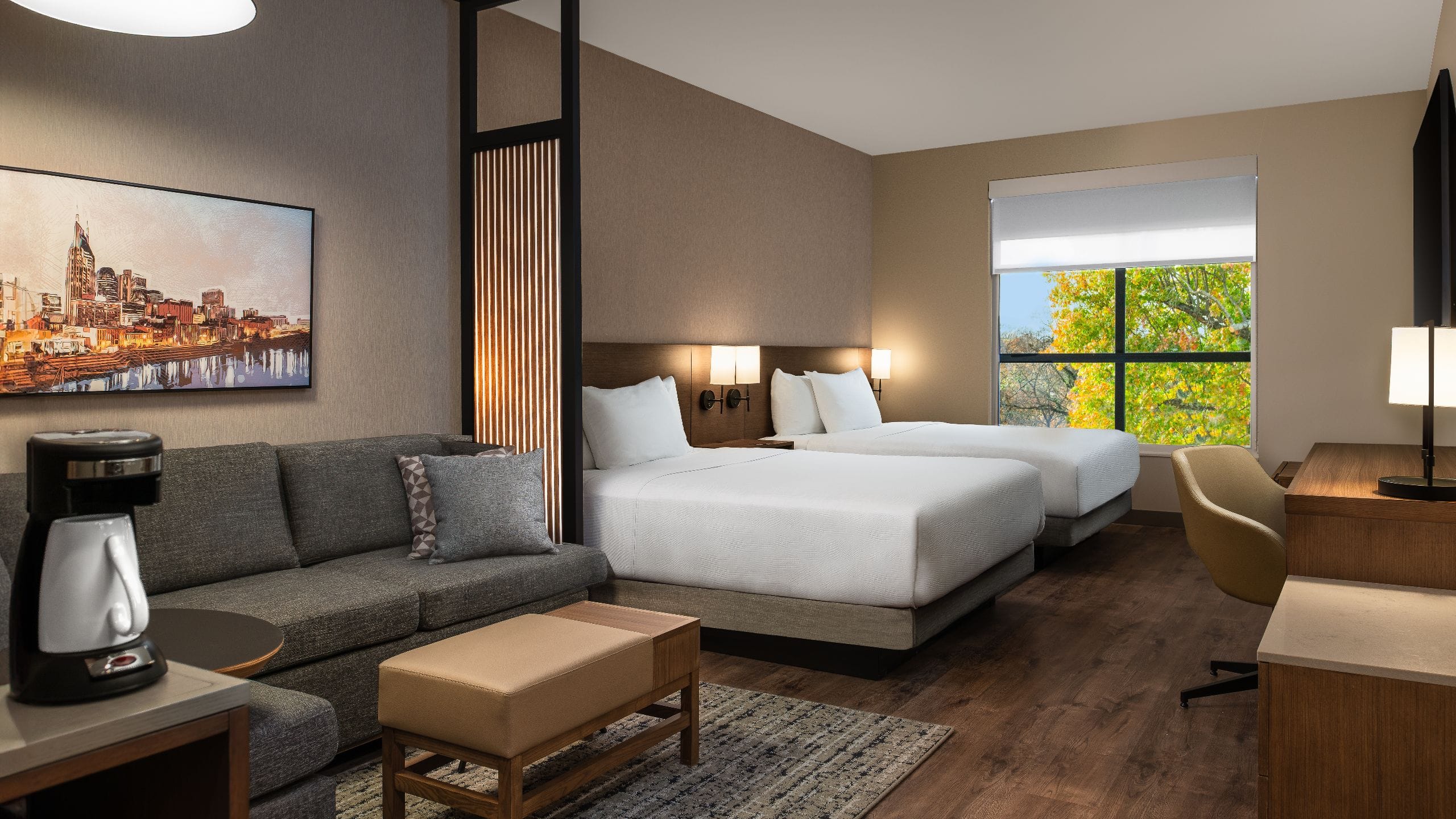 ナッシュビルのグリーンヒルズの客室とスイート | ハイアット プレイス