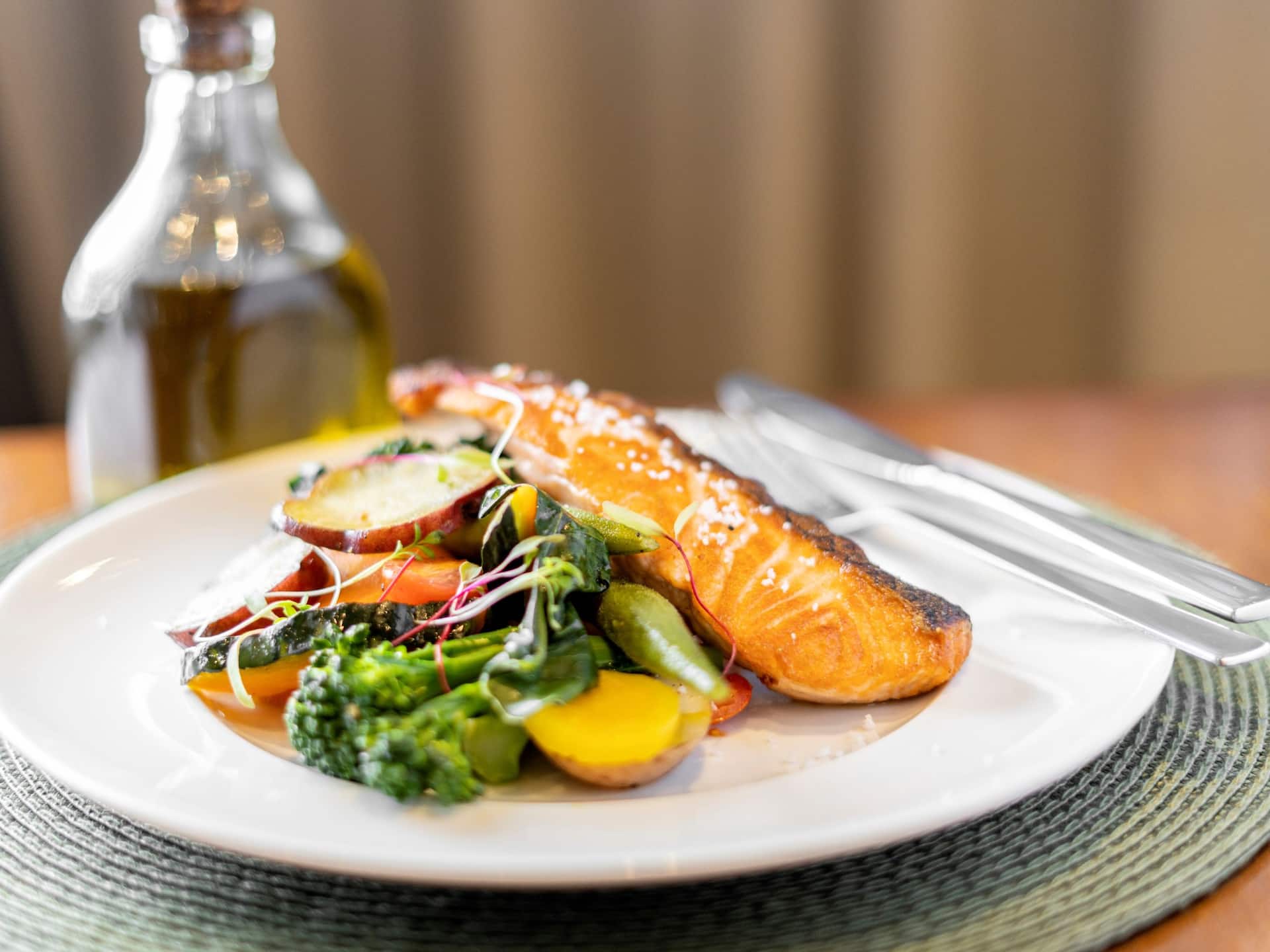 Hyatt Place Sao Jose do Rio Preto Salmon And Veggies