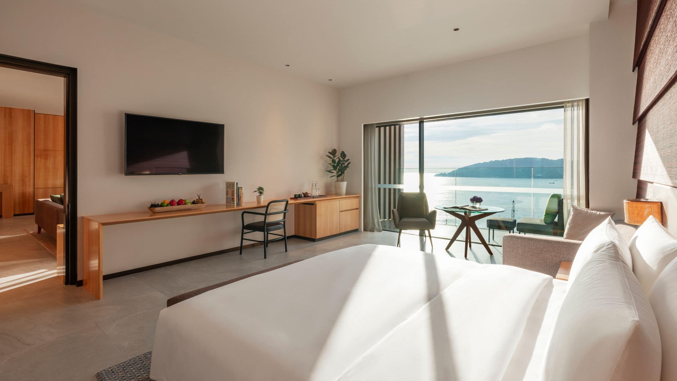 1 of 2 Hyatt Centric Kota Kinabalu Sea View Deluxe Suite