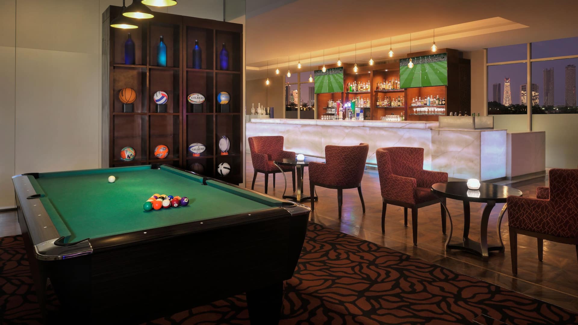 Grand Hyatt Doha Hotel & Villas Dunes Night Ambiance