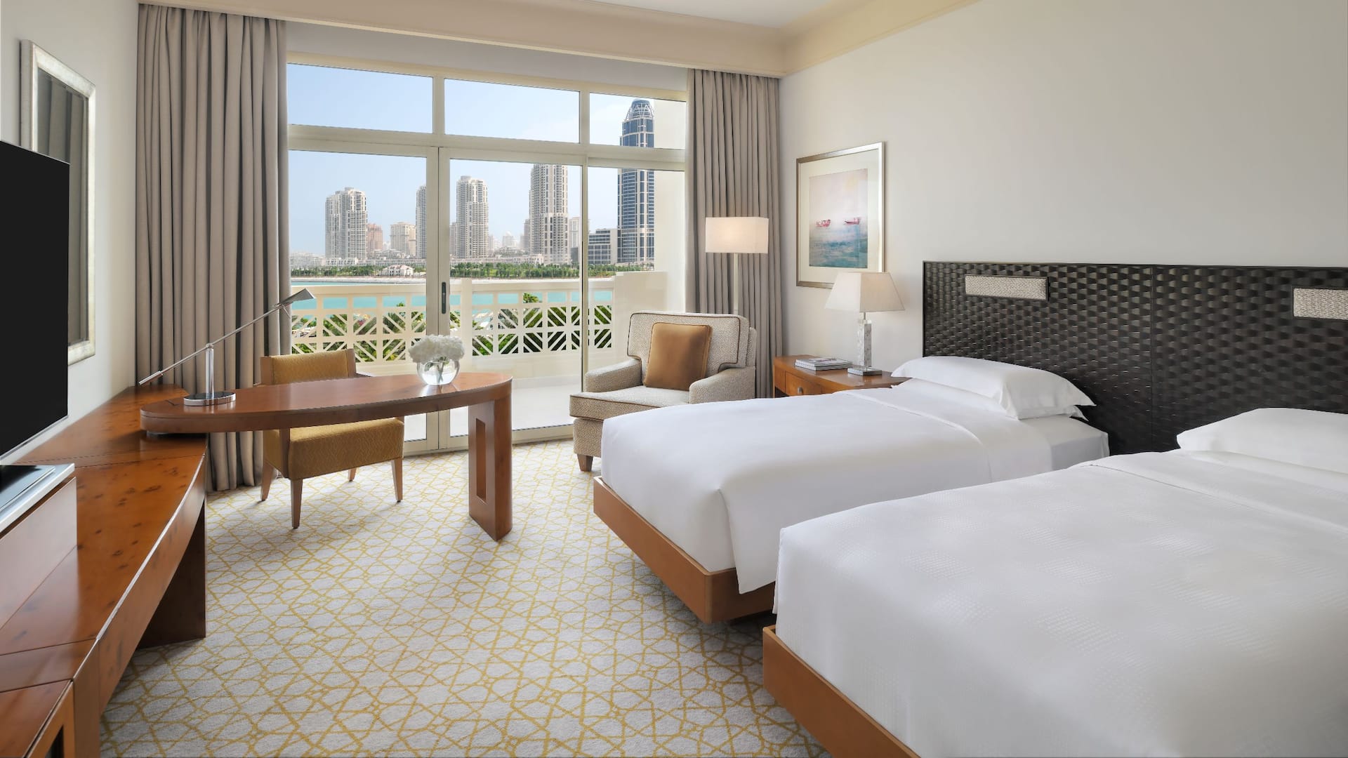 Grand Hyatt Doha Hotel & Villas Grand Room Twin Side