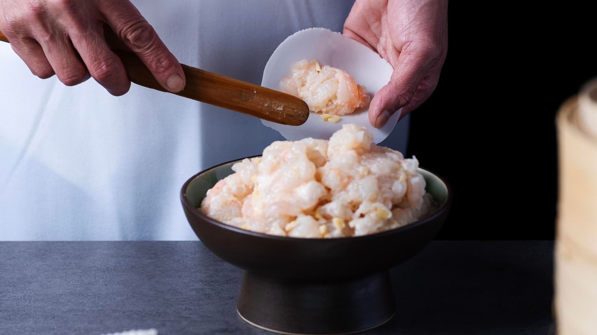 Hyatt Regency Hong Kong, Sha Tin Shrimp Dumpling Wrapping
