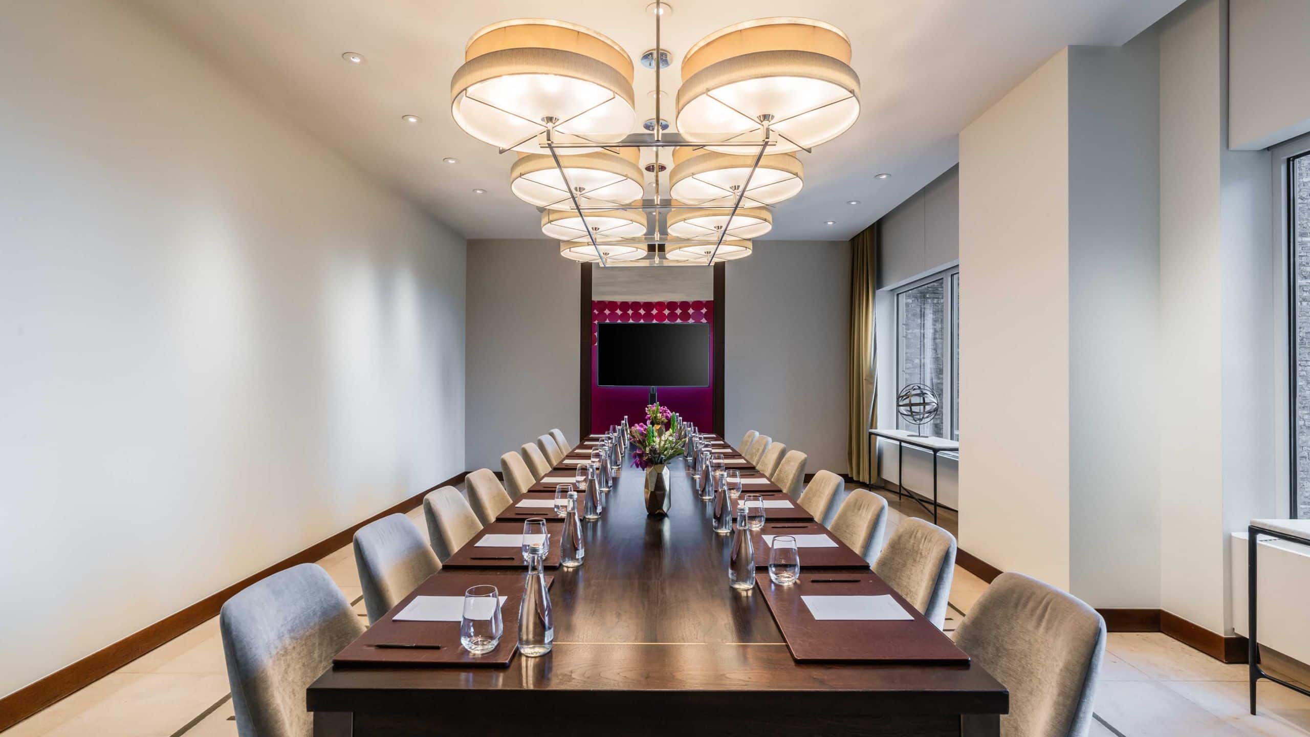 Park Hyatt Chicago Private Dining Room Set Up