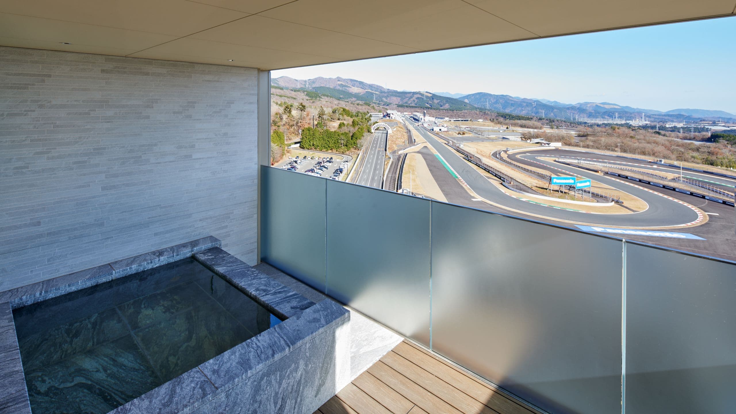 3 of 6 Fuji Speedway Hotel Presidential Suite Balcony Onsen Circuit