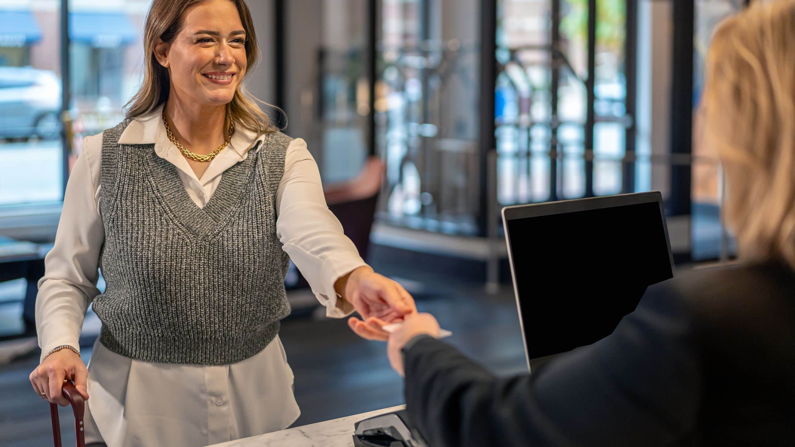 Hyatt Centric Old Town Alexandria Guest Checking In