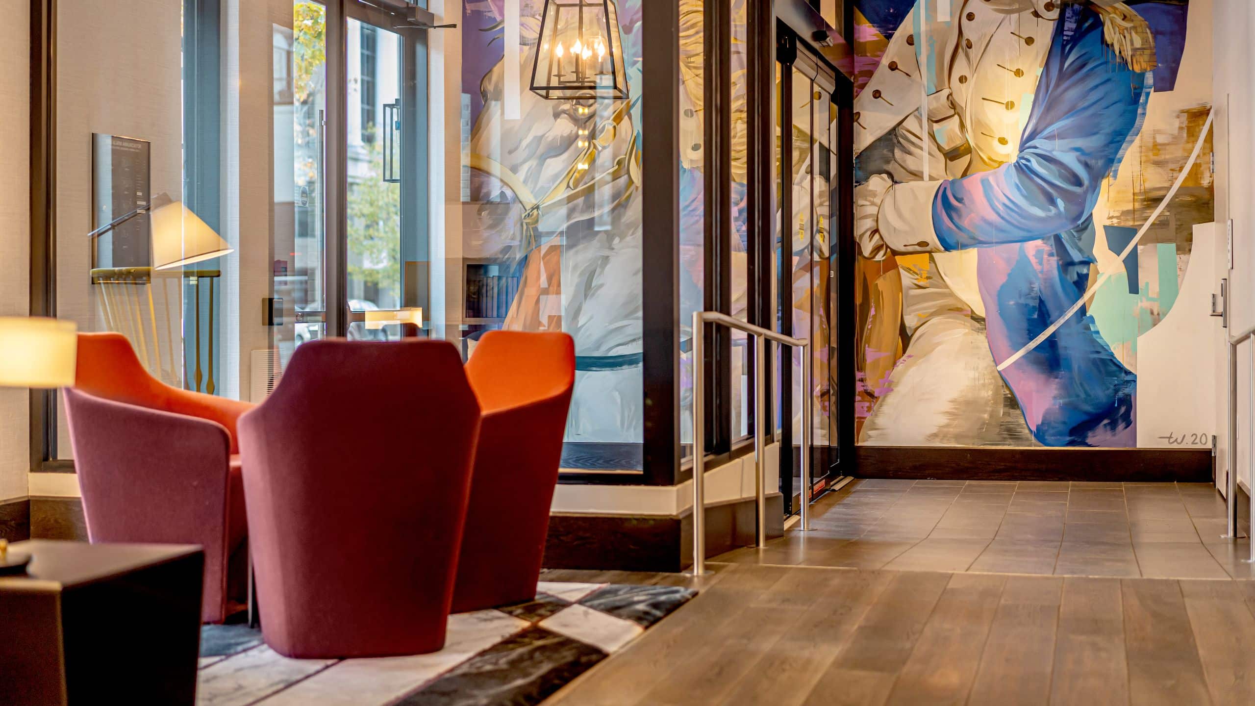 Hyatt Centric Old Town Alexandria Lobby