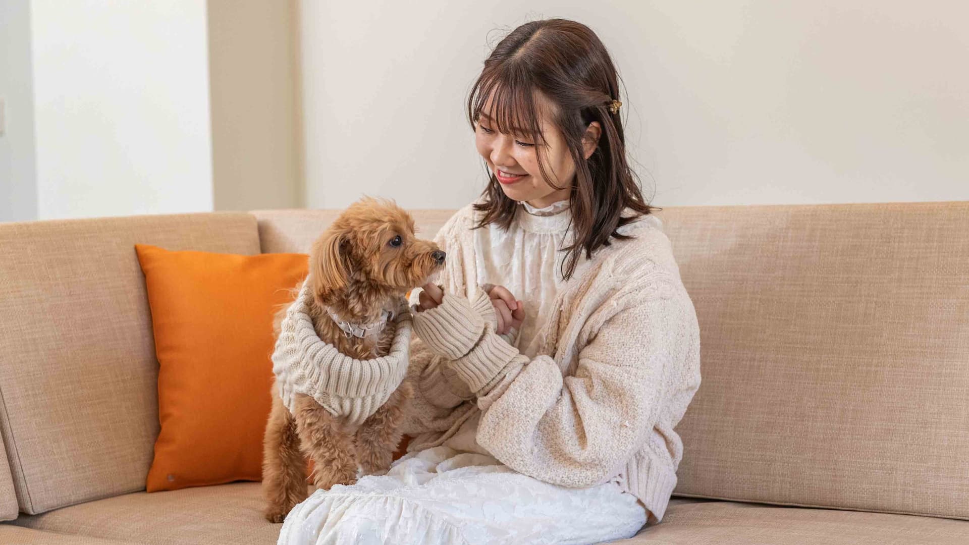 Hyatt Regency Hakone Resort and Spa Dog Friendly Guestroom Relaxing With Dog