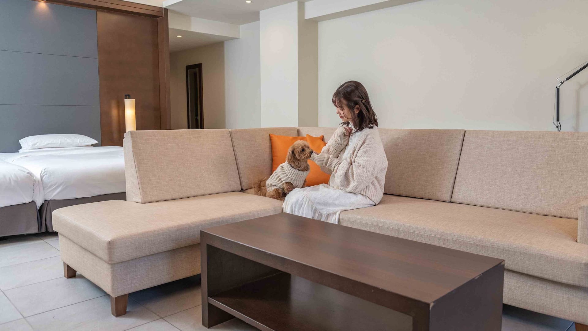 Hyatt Regency Hakone Resort and Spa Dog Friendly Guestroom With Dog