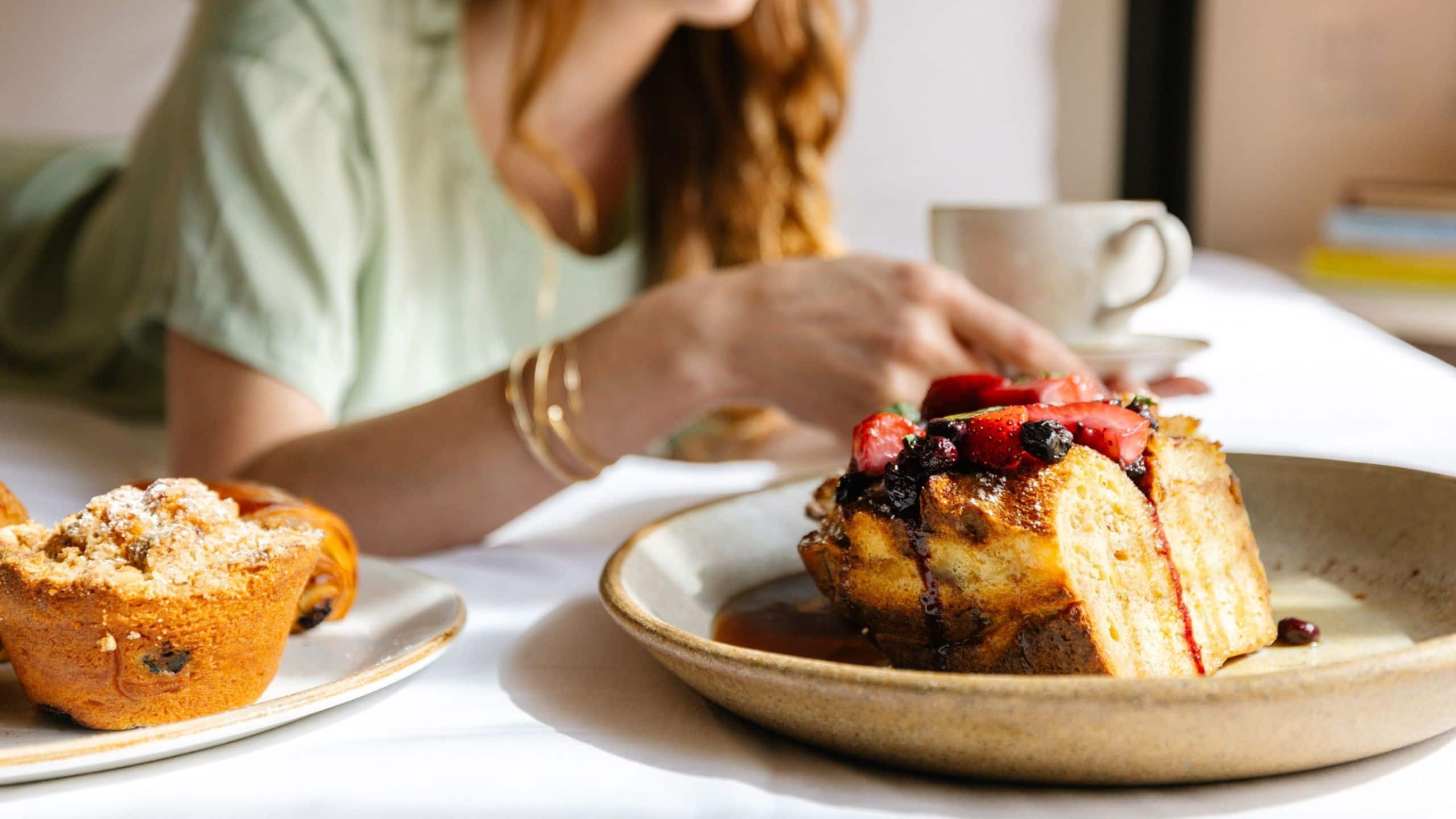 Hyatt Union Square New York In Room Dining Breakfast French Toast