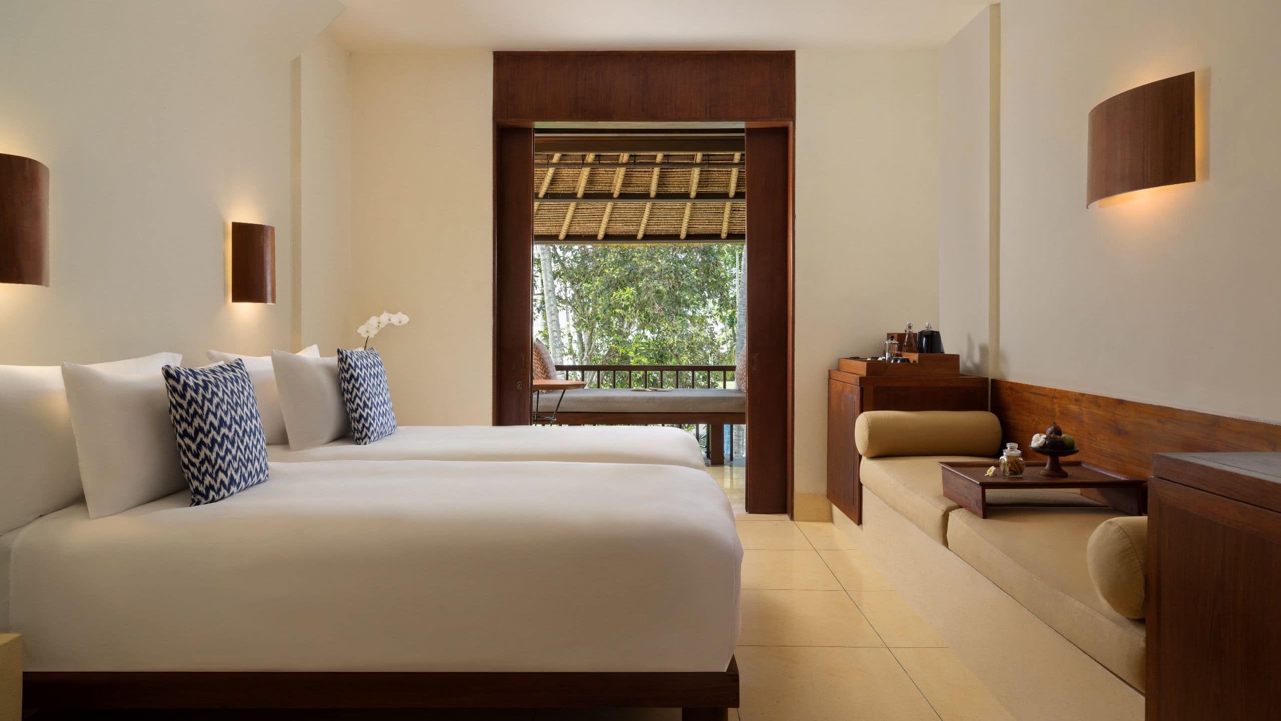 Alila Manggis Deluxe Room Shoot Twin Bed