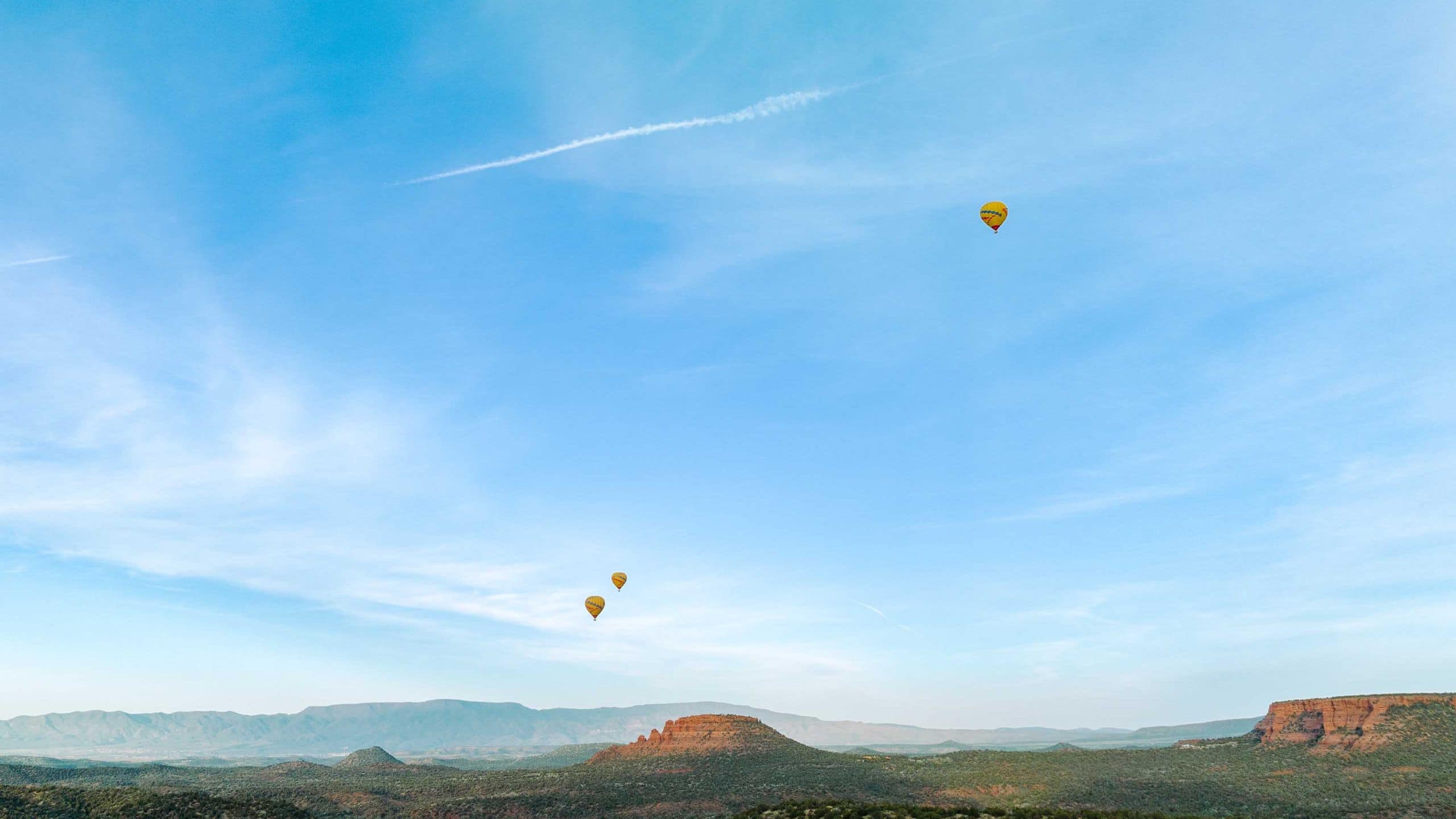 Hyatt Vacation Club at Piñon Pointe Hot Air Balloons Landscape