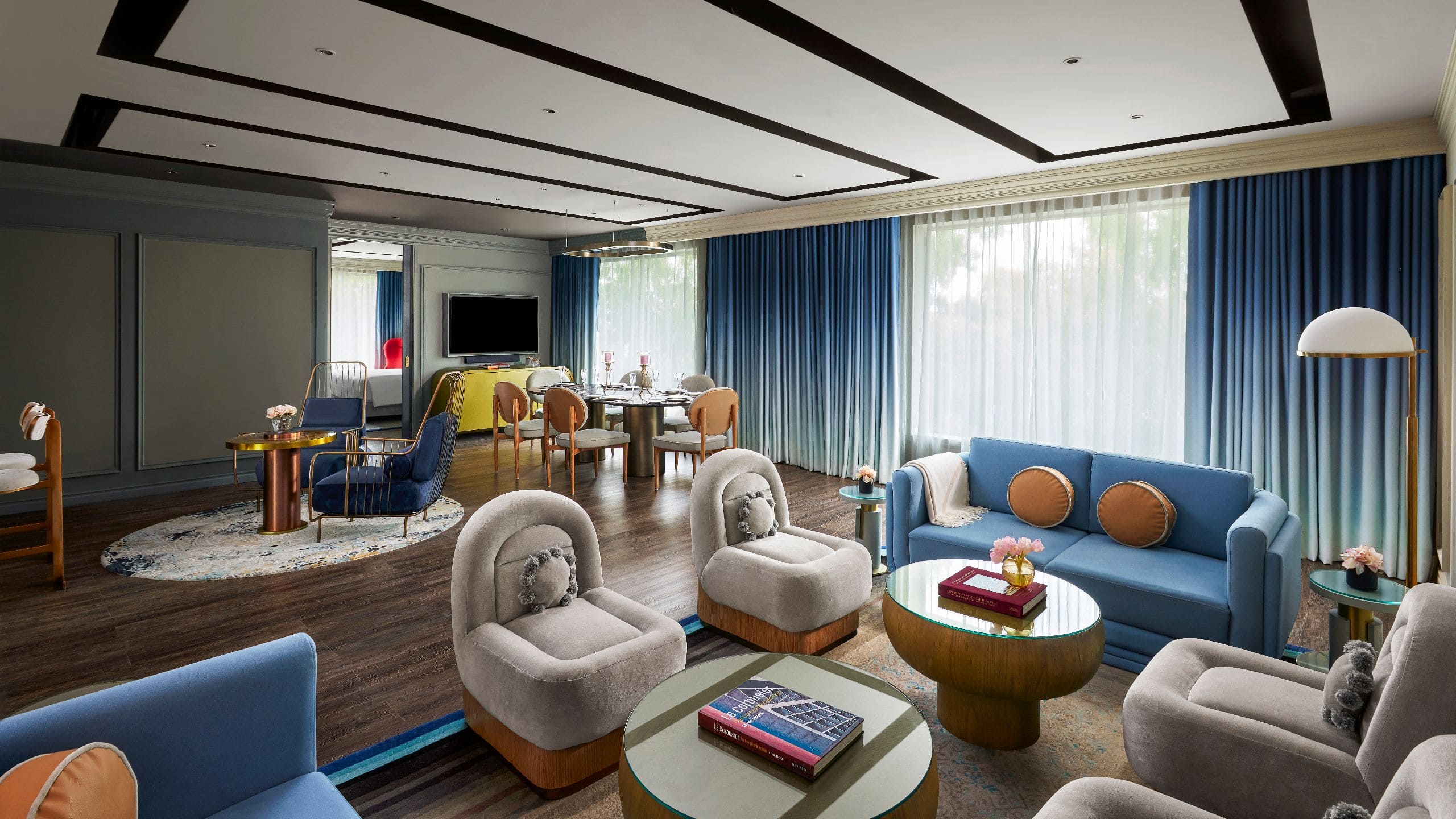 5 de 5 Hyatt Centric Sector 17 Chandigarh Presidential Suite Living Room Layout