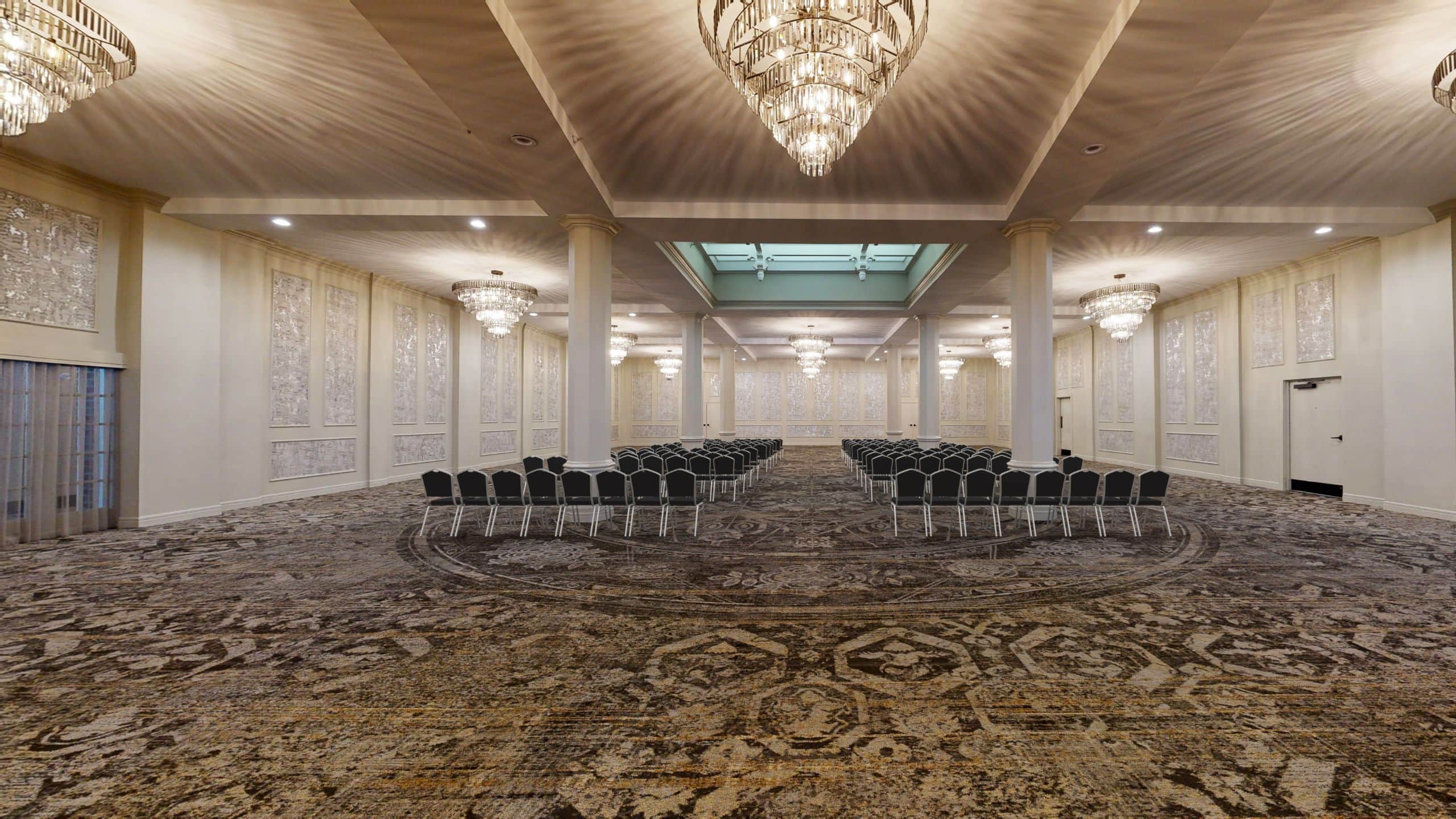 The Elms Hotel & Spa Grand Ballroom Theatre Setup