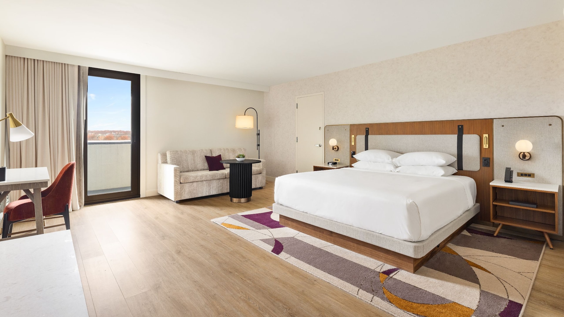 1 de 4 Hyatt Regency New Brunswick Executive Guestroom King