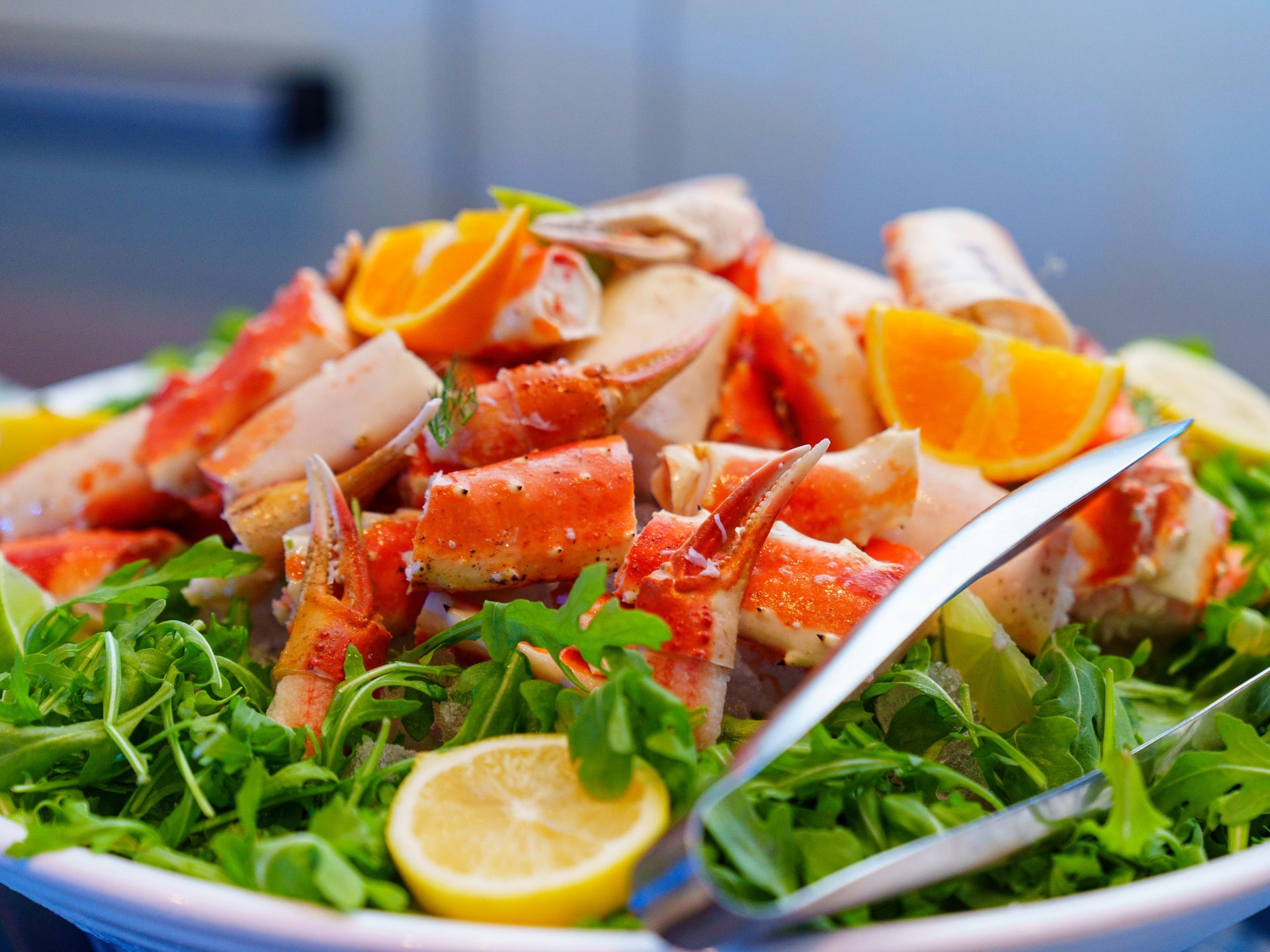 Grand Hyatt Baha Mar Catering Chilled Alaskan Crab Legs