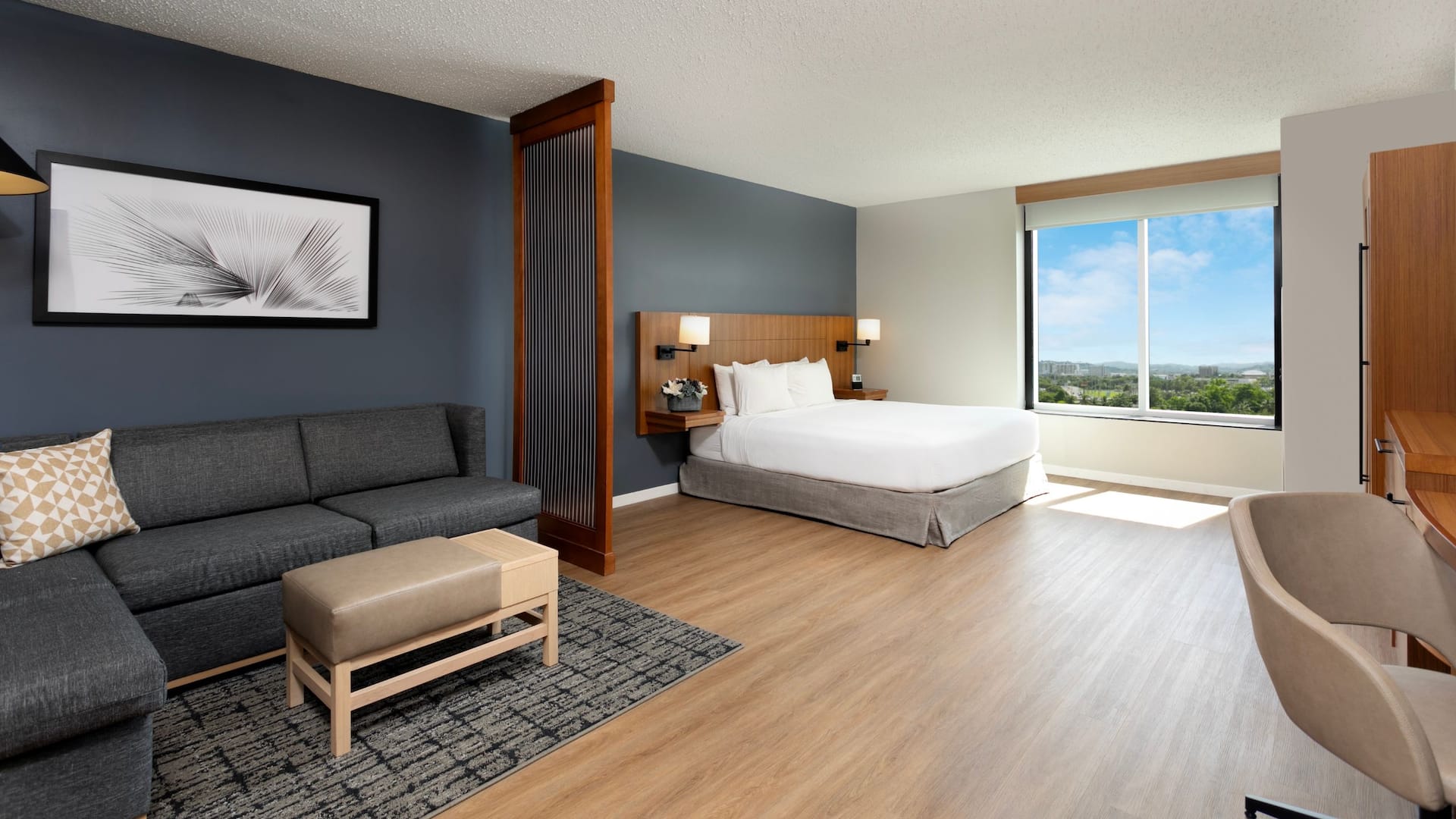 Hyatt Place Bayamón Accesible King Bedroom With Sofa Bed