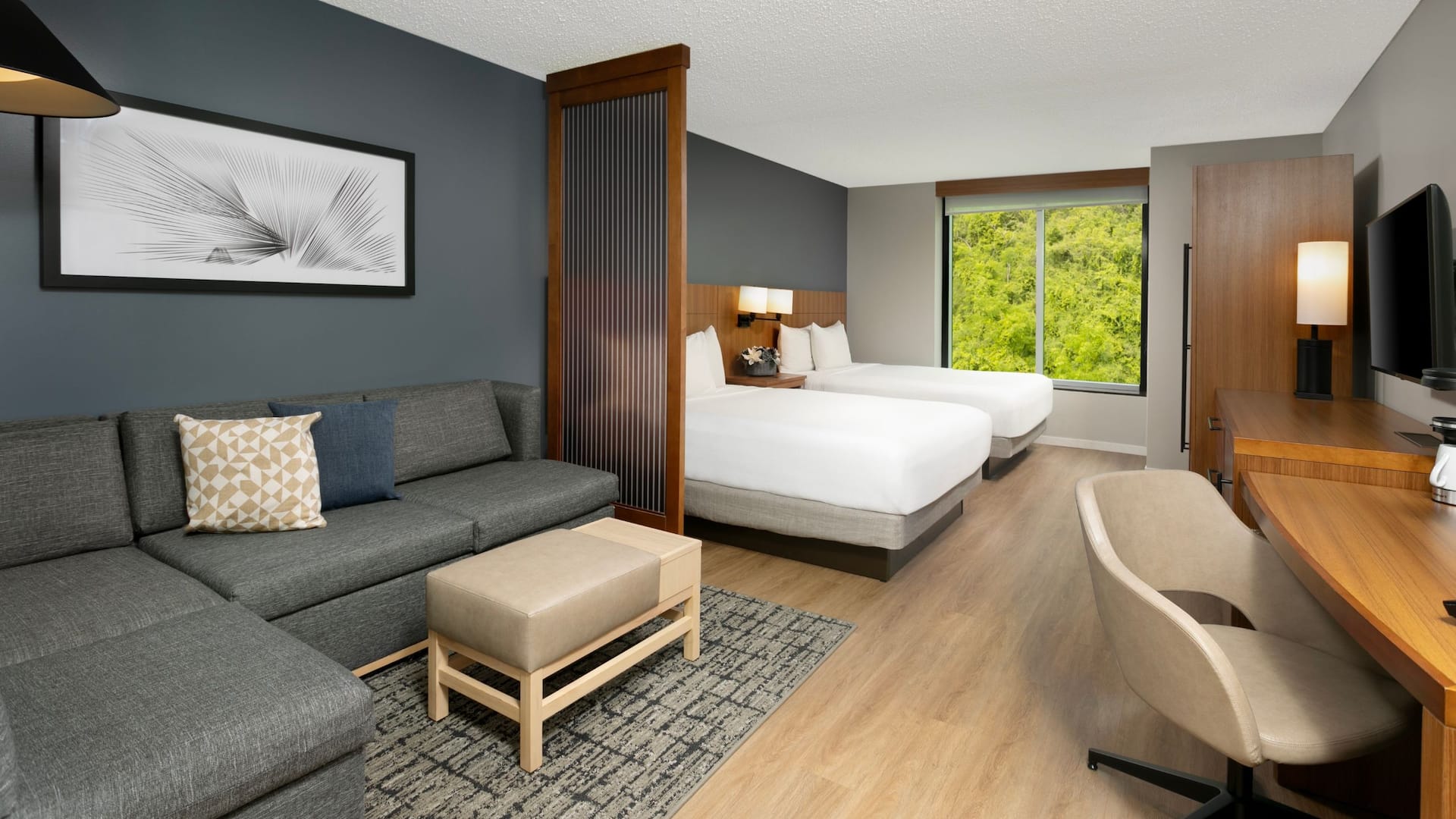 Hyatt Place Bayamón Queen Bedroom With Sofa Bed
