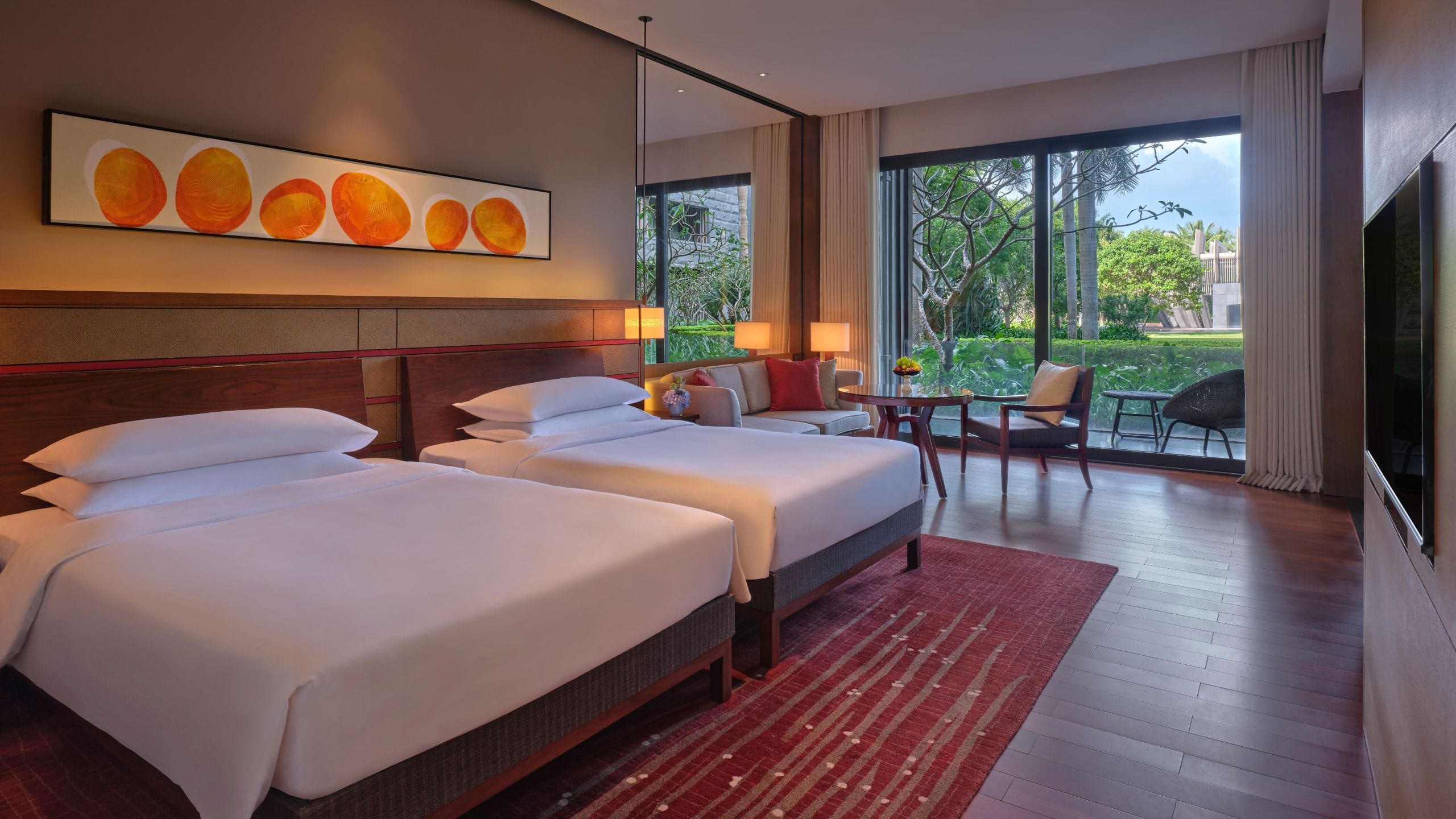Park Hyatt Sanya Sunny Bay Resort Park Twin Two Beds Guestroom