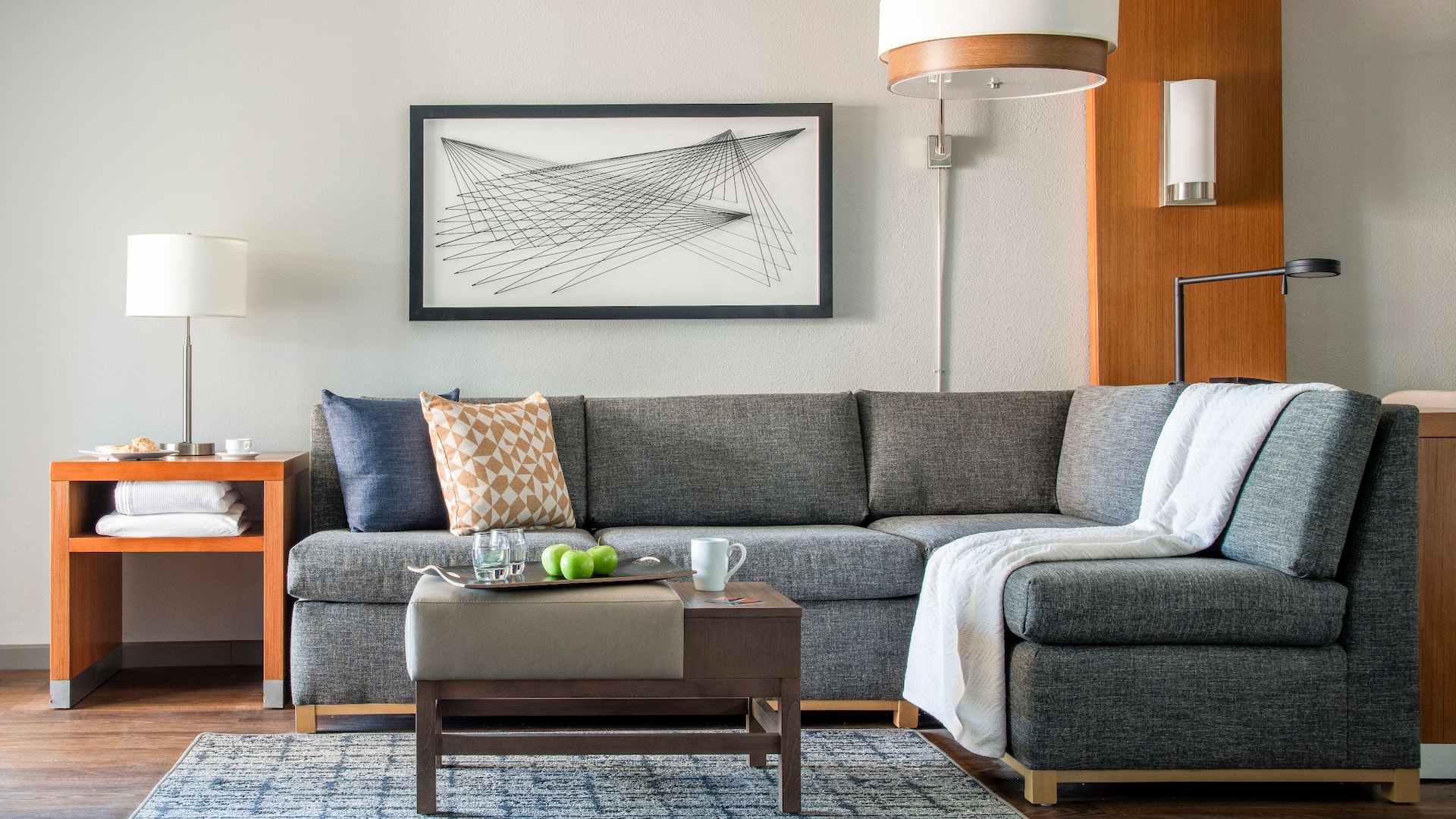 Hyatt Place Phoenix/Chandler-Fashion Center Balcony Suite Living Room Couch