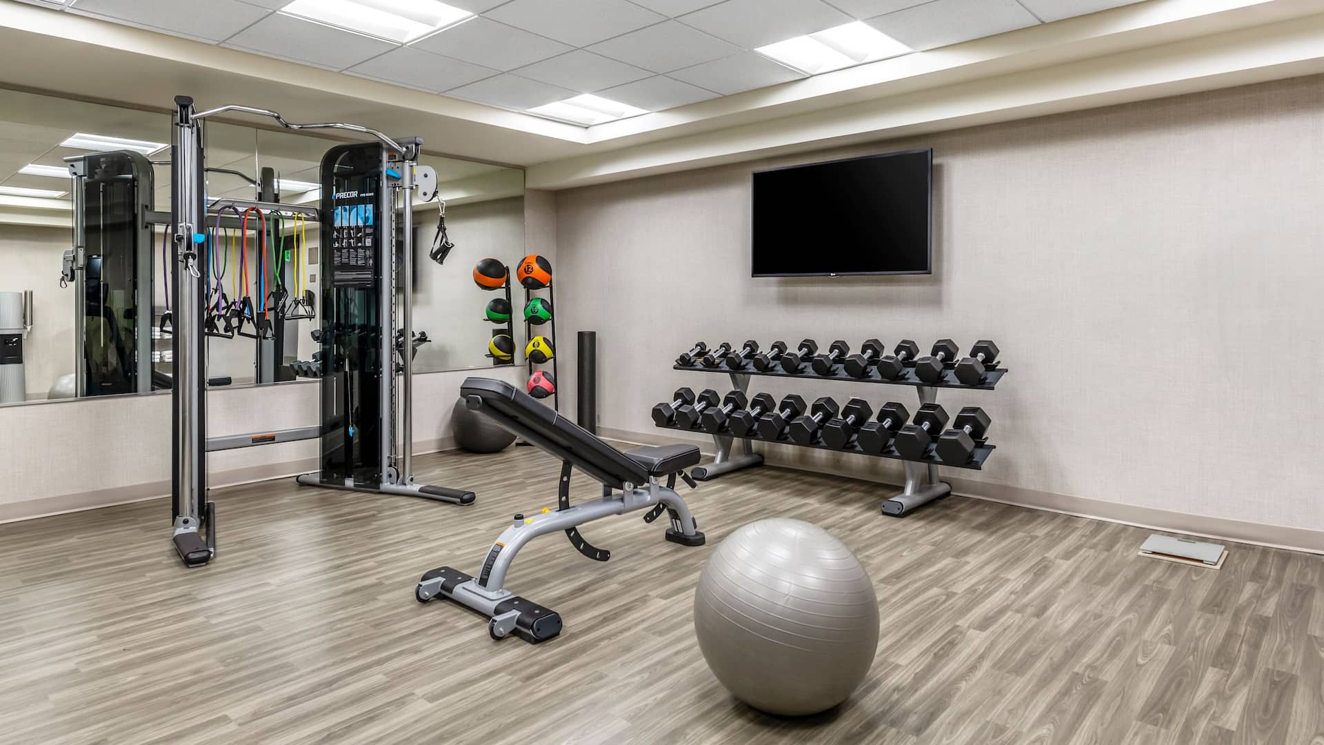 Hyatt Place Phoenix/Chandler-Fashion Center Fitness Center Weights