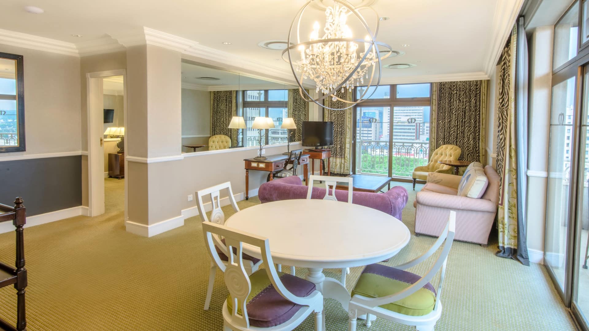 Meikles Hotel Imperial Suite Dining And Lounge