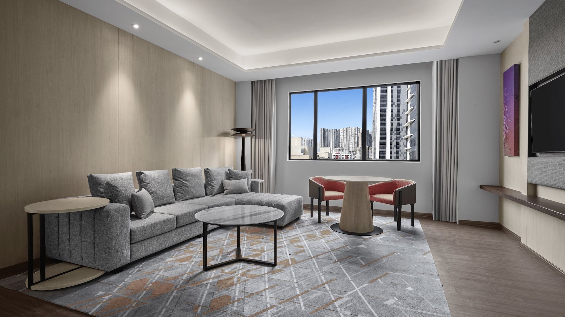 2 de 3 Hyatt Place Kuala Lumpur Bukit Jalil King Living Room