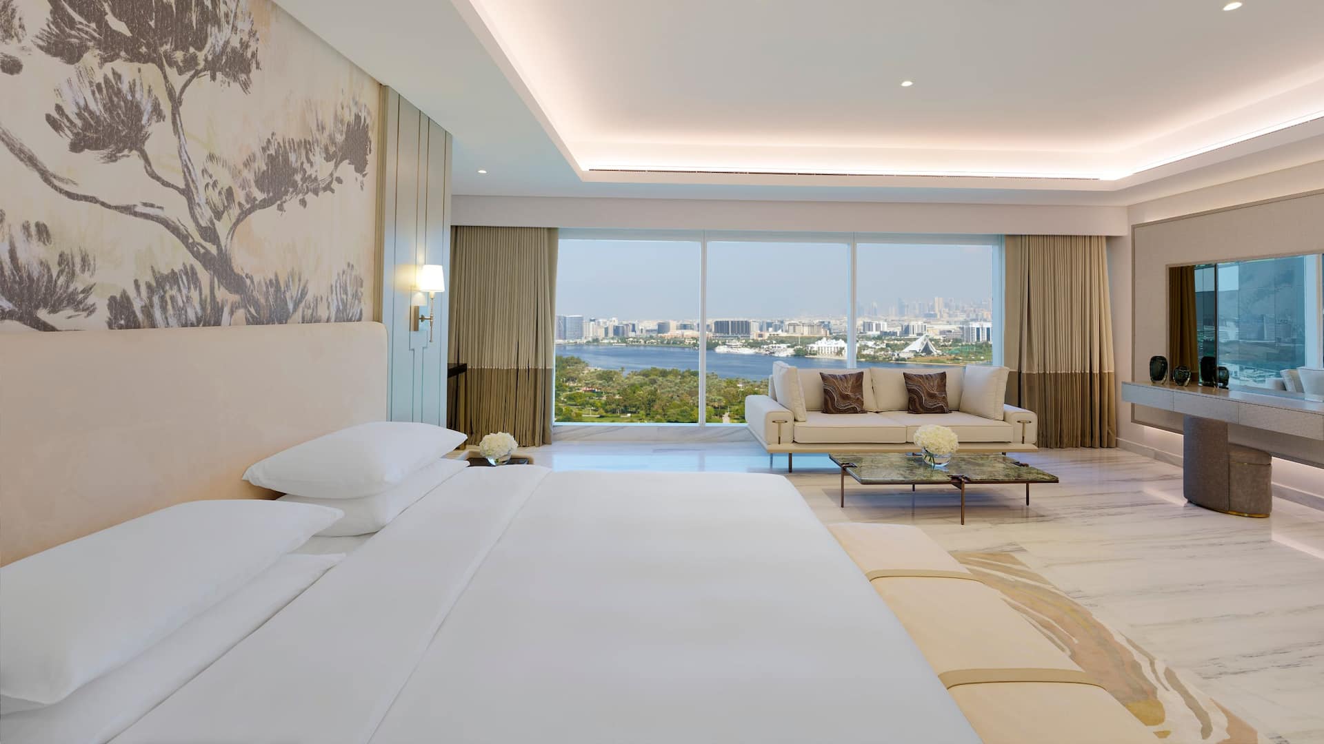 Grand Hyatt Dubai Prince Suite Bedroom Layout