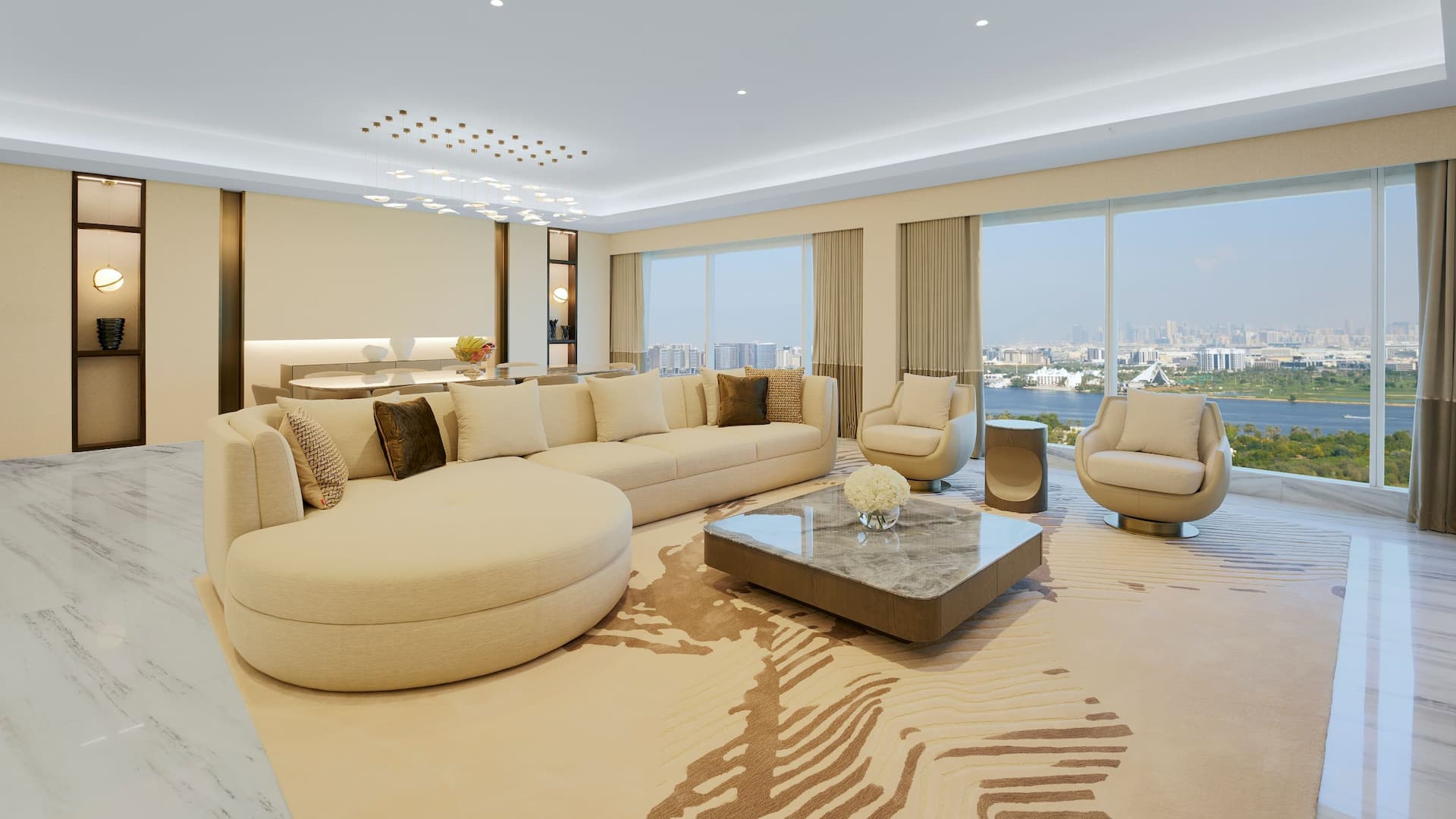 Grand Hyatt Dubai Prince Suite Living Room