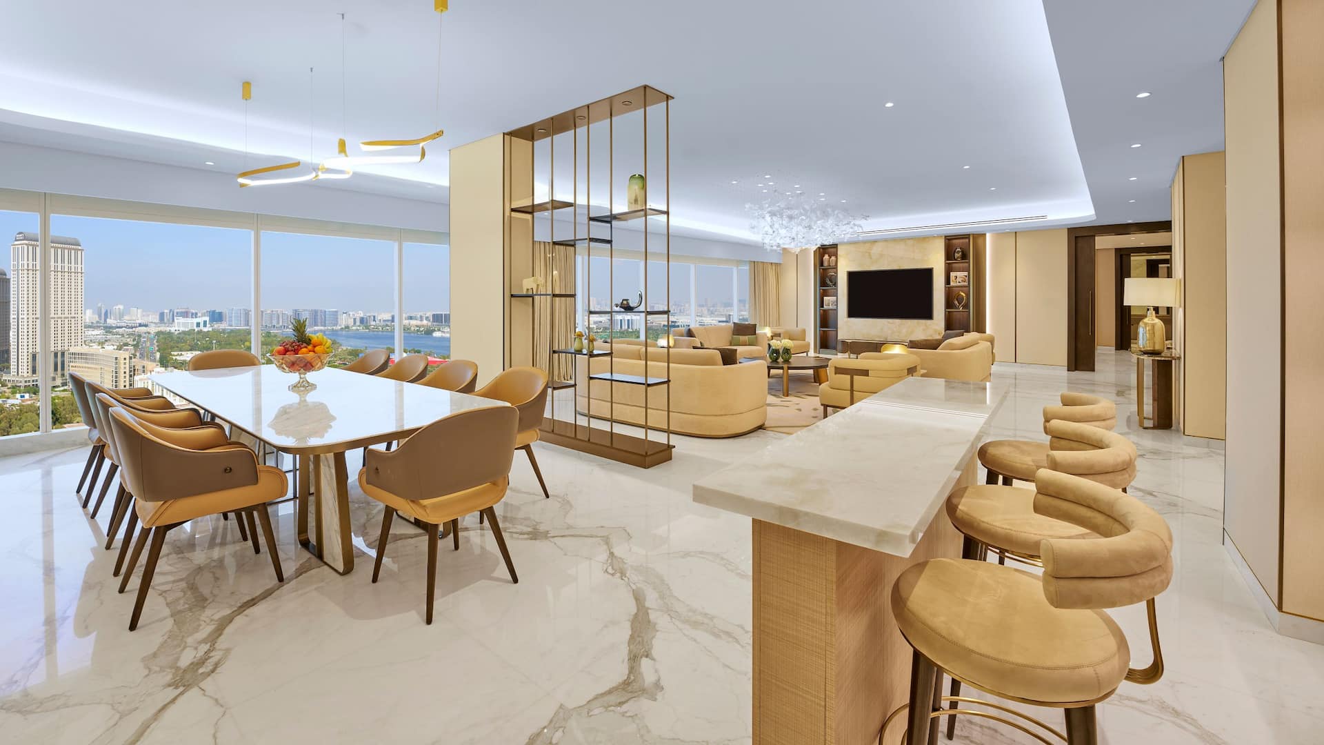 Grand Hyatt Dubai Royal Suite Living Room