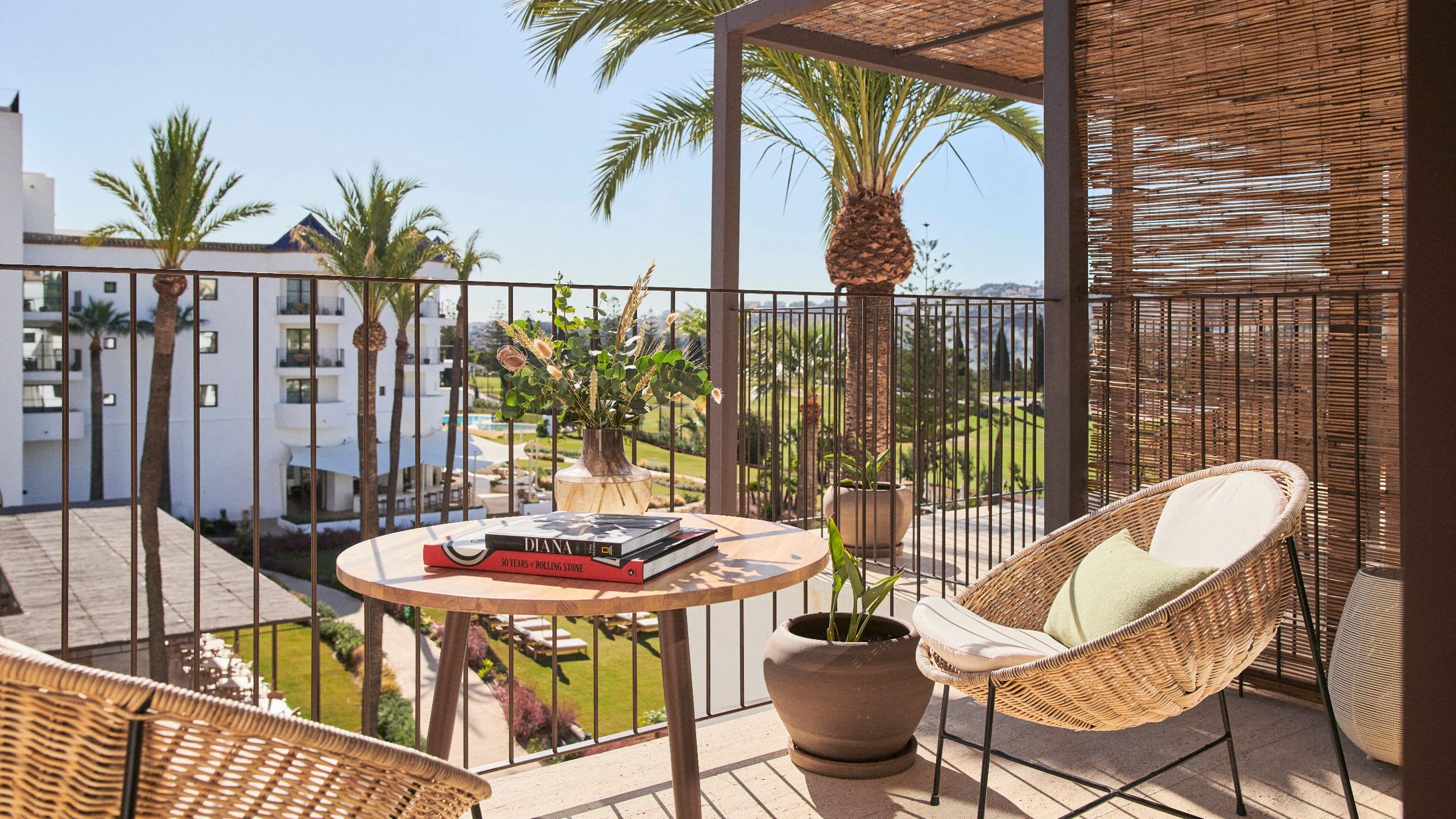 La Zambra Resort King Bed Deluxe Room Balcony View