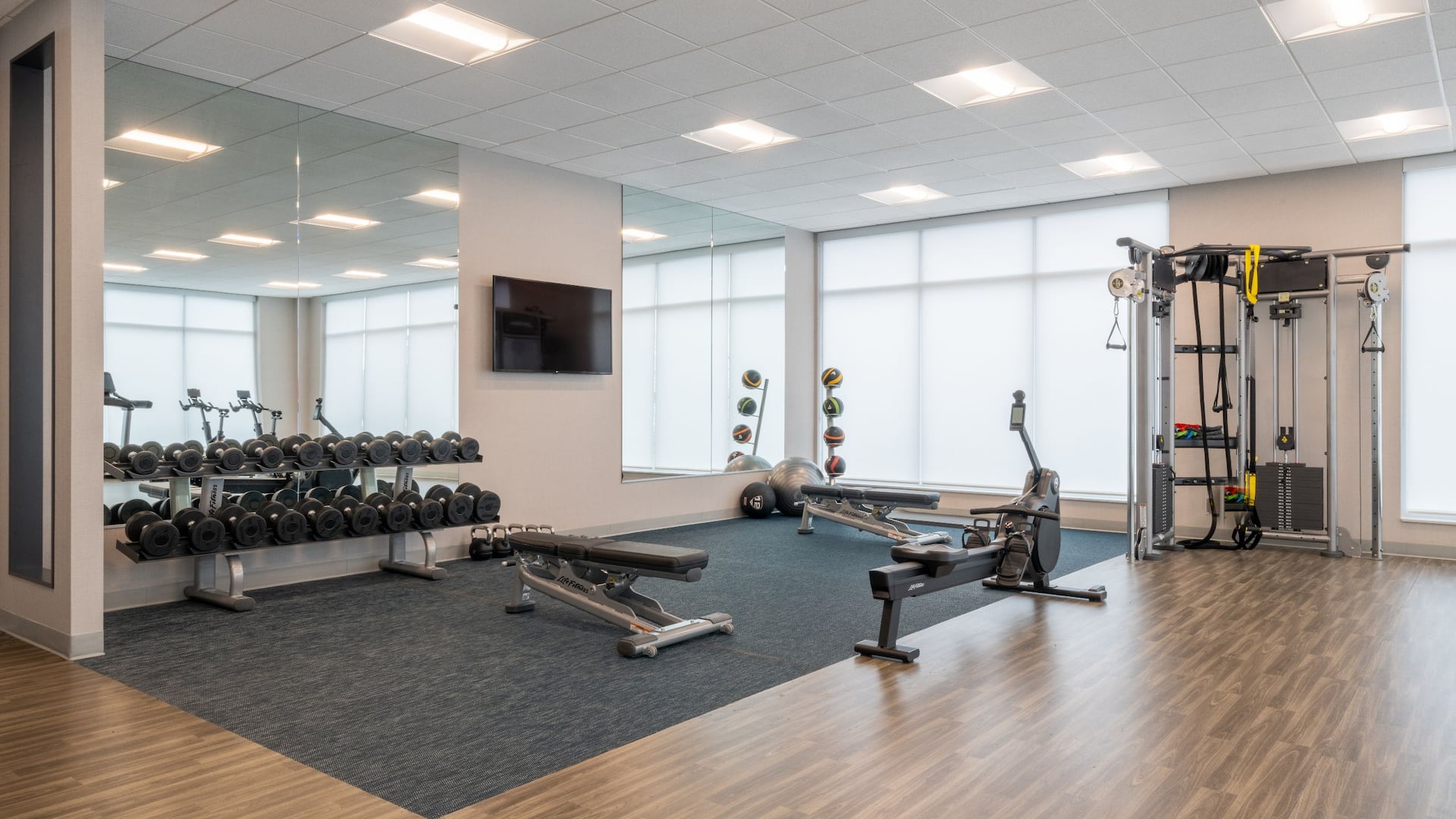 Hyatt House Sacramento Airport / Natomas Fitness Center Equipment