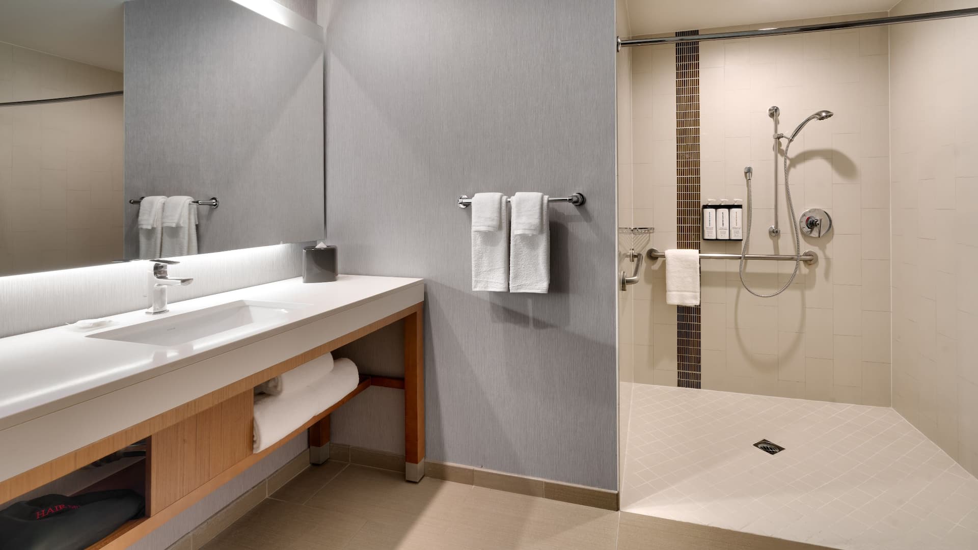 Hyatt Place at Anaheim Resort/Convention Center Ada Roll In Shower