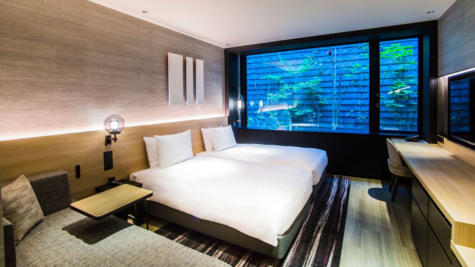 Hyatt Place Kyoto Deluxe Twin Bed Day Time