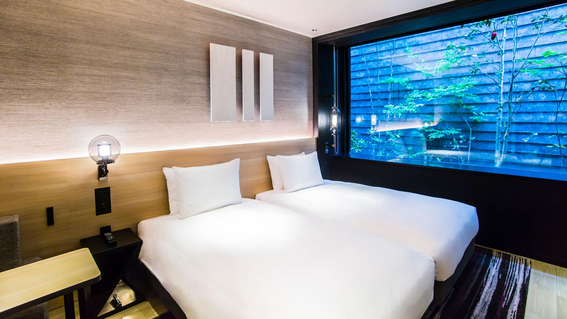 Hyatt Place Kyoto Deluxe Twin Bed Day Time View