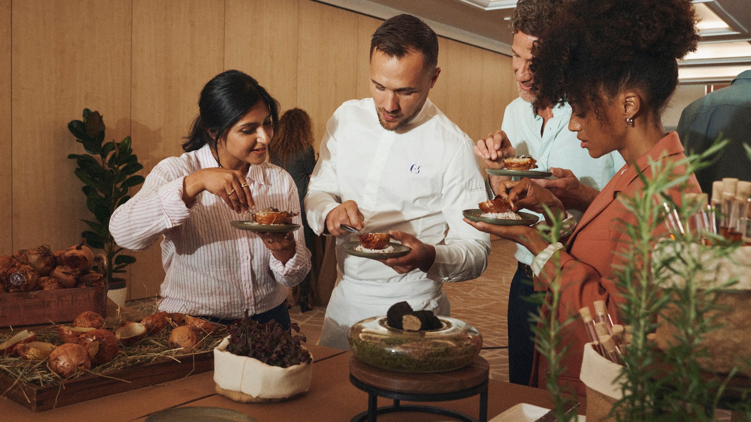 World of Hyatt Event Catering Coworkers Meetings