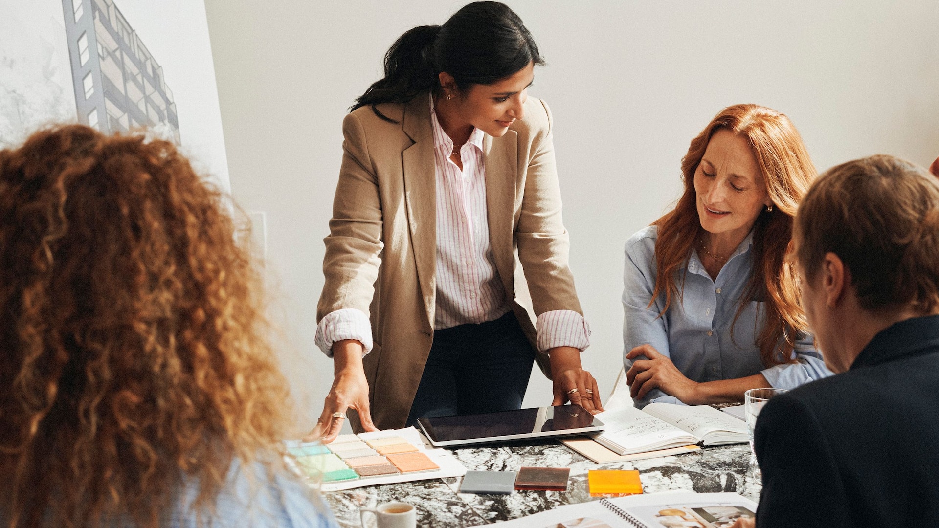 World of Hyatt Meeting Prep Table Review Drawings