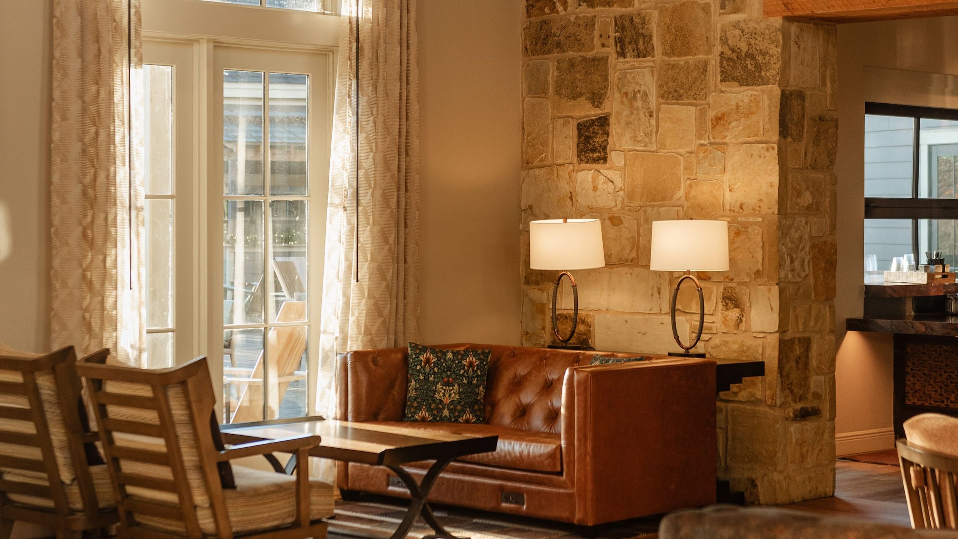 Hyatt Regency Lost Pines Resort and Spa Lobby Seating Layout