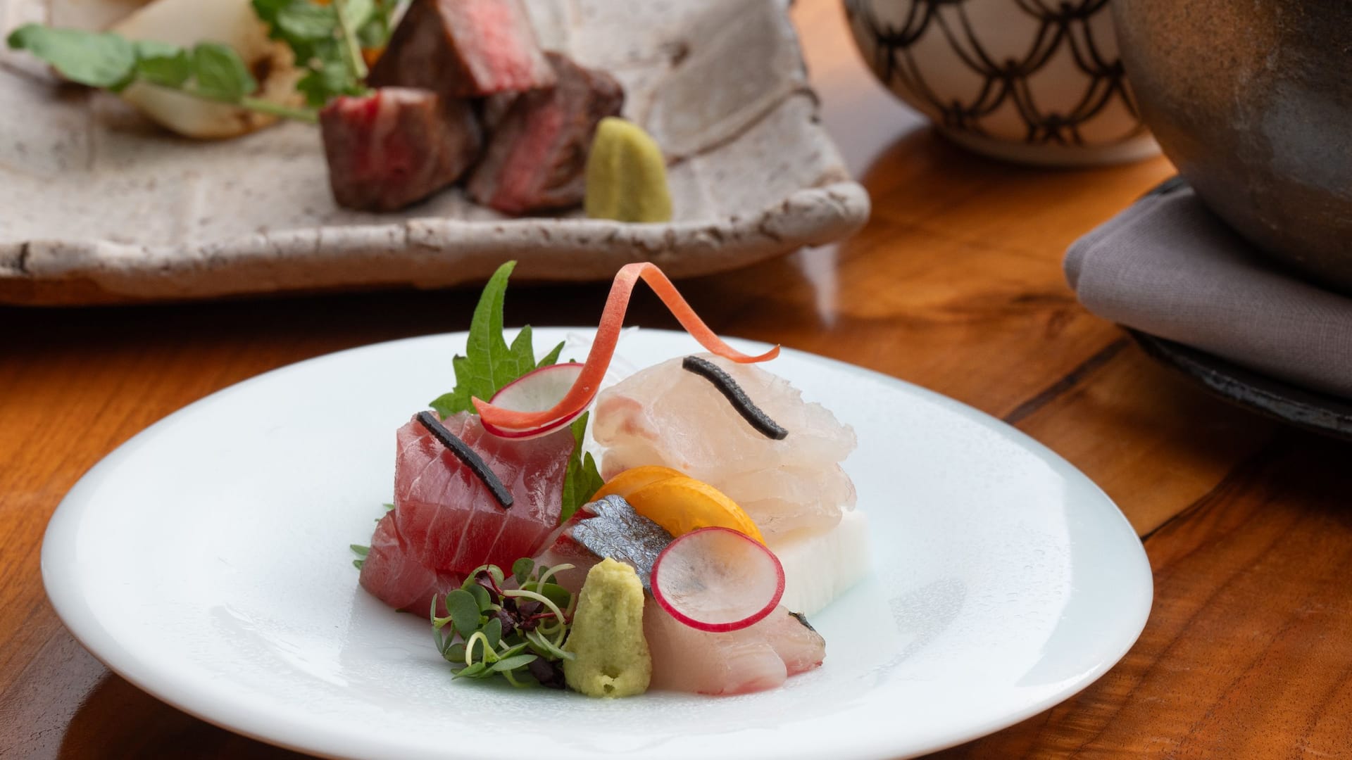 Hyatt Regency Kyoto Touzan Lunch Sashimi