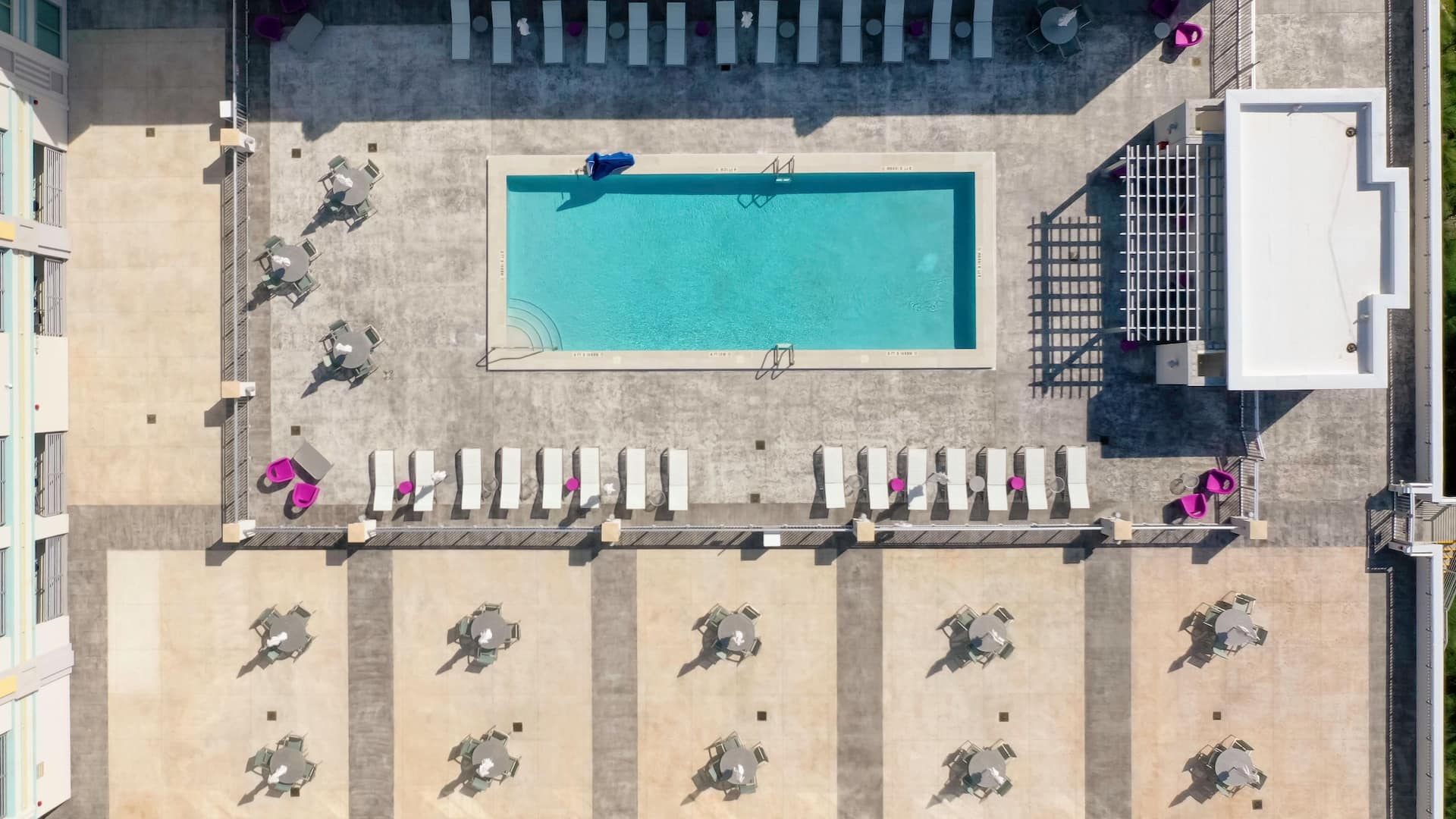 Hyatt Place St. Augustine / Vilano Beach Swimming Pool Aerial