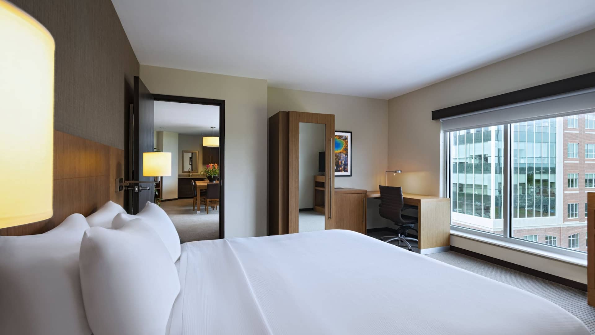 Hyatt Place Greensboro / Downtown Presidential Suite Bedroom