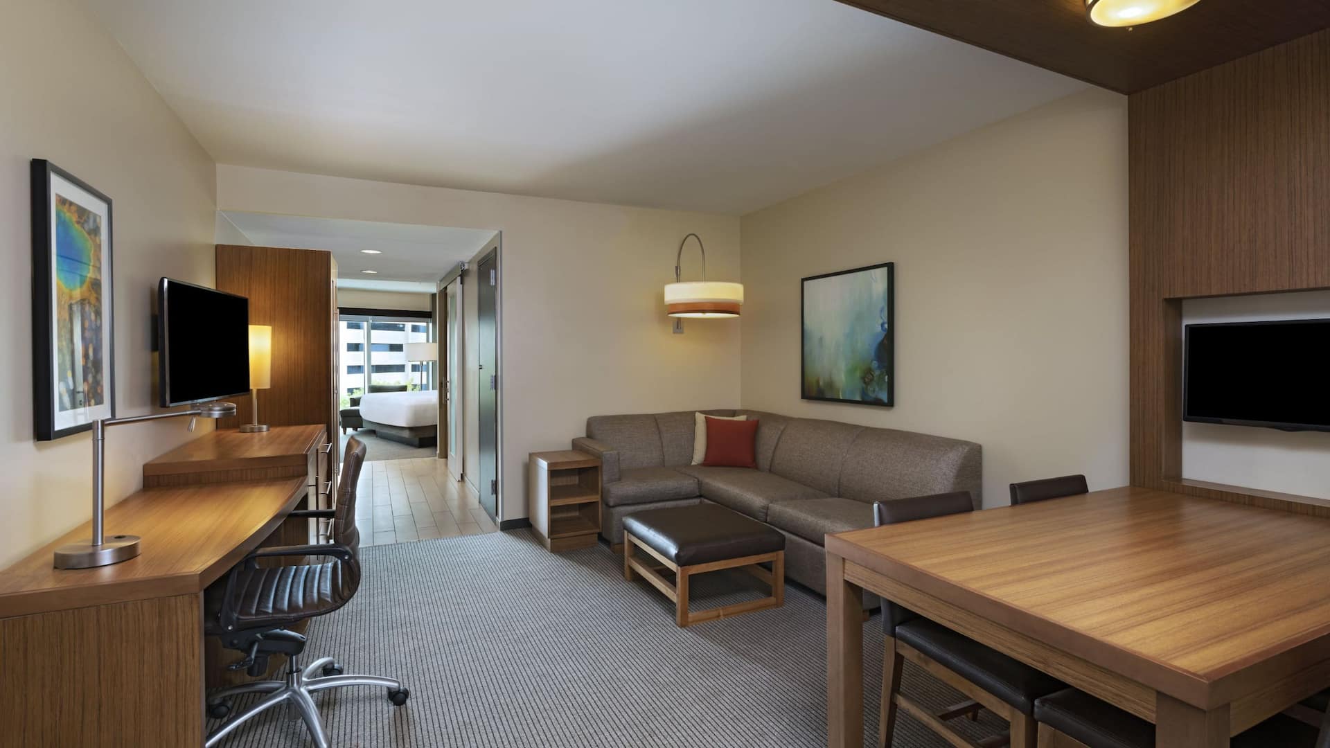 2/3 Hyatt Place Greensboro / Downtown Specialty King Living Room