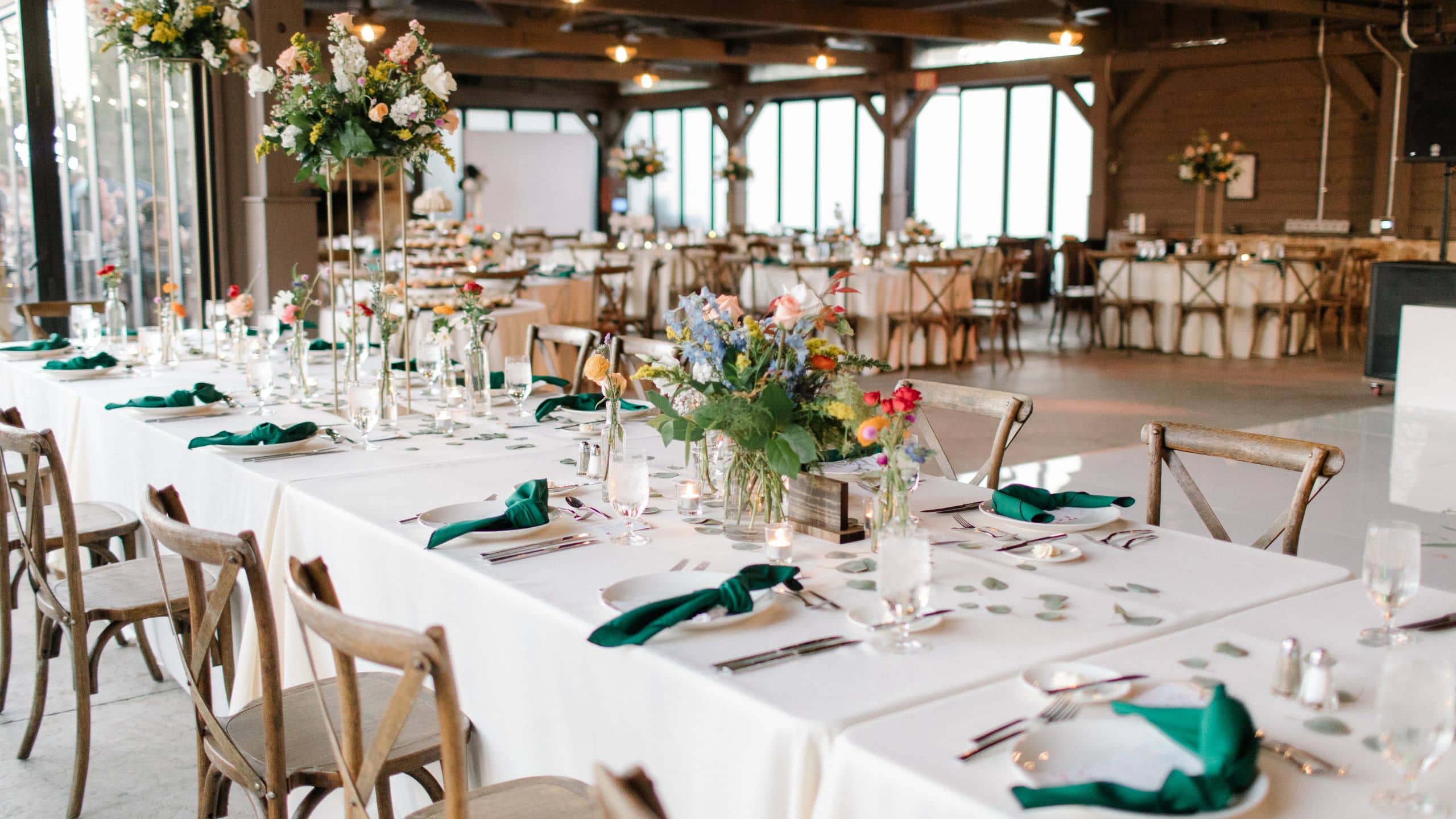 Hyatt Regency Lost Pines Resort and Spa Wedding Reception Lbj Pavilion Centerpiece
