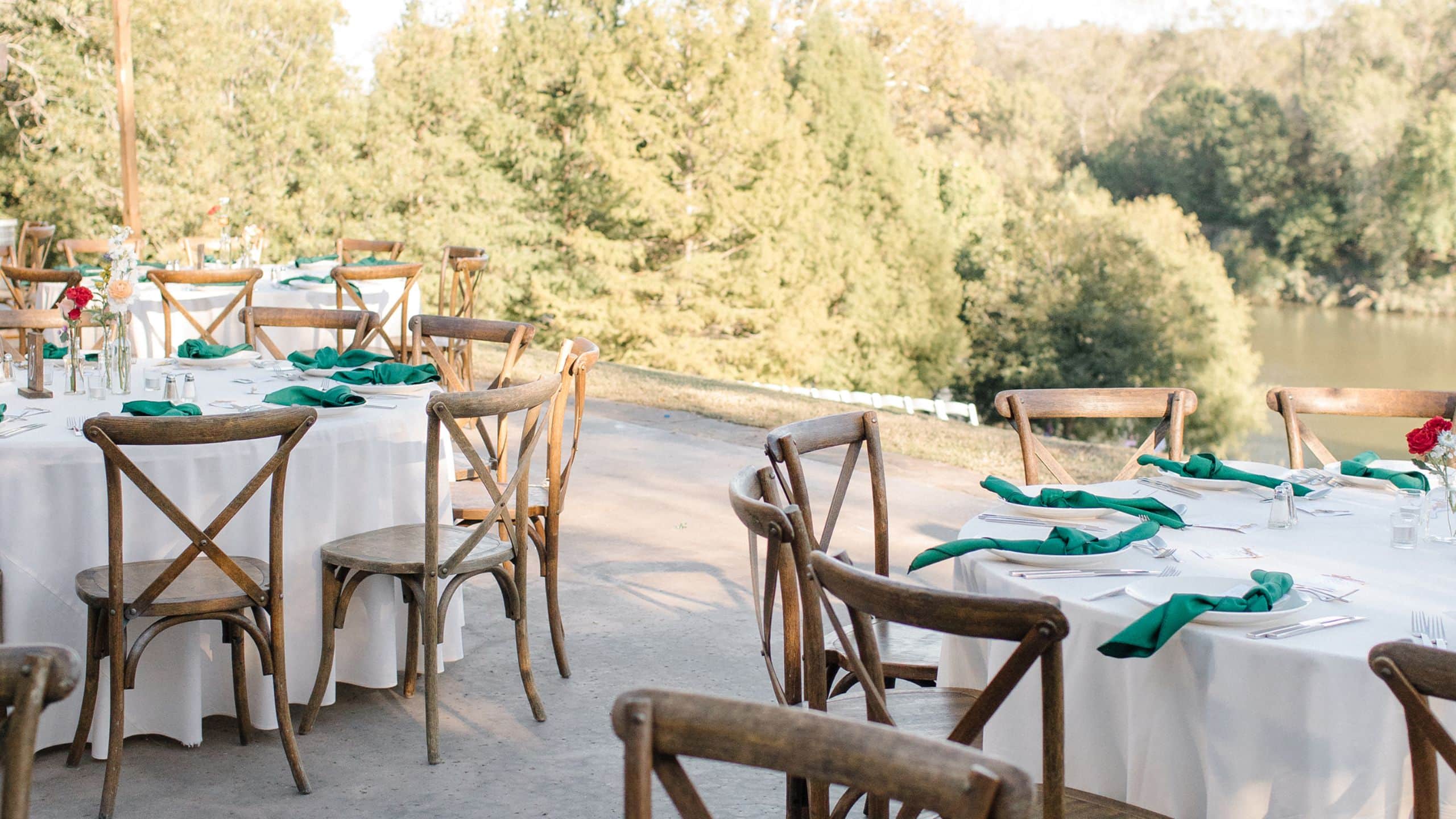 Hyatt Regency Lost Pines Resort and Spa Wedding Waterfront Rounds