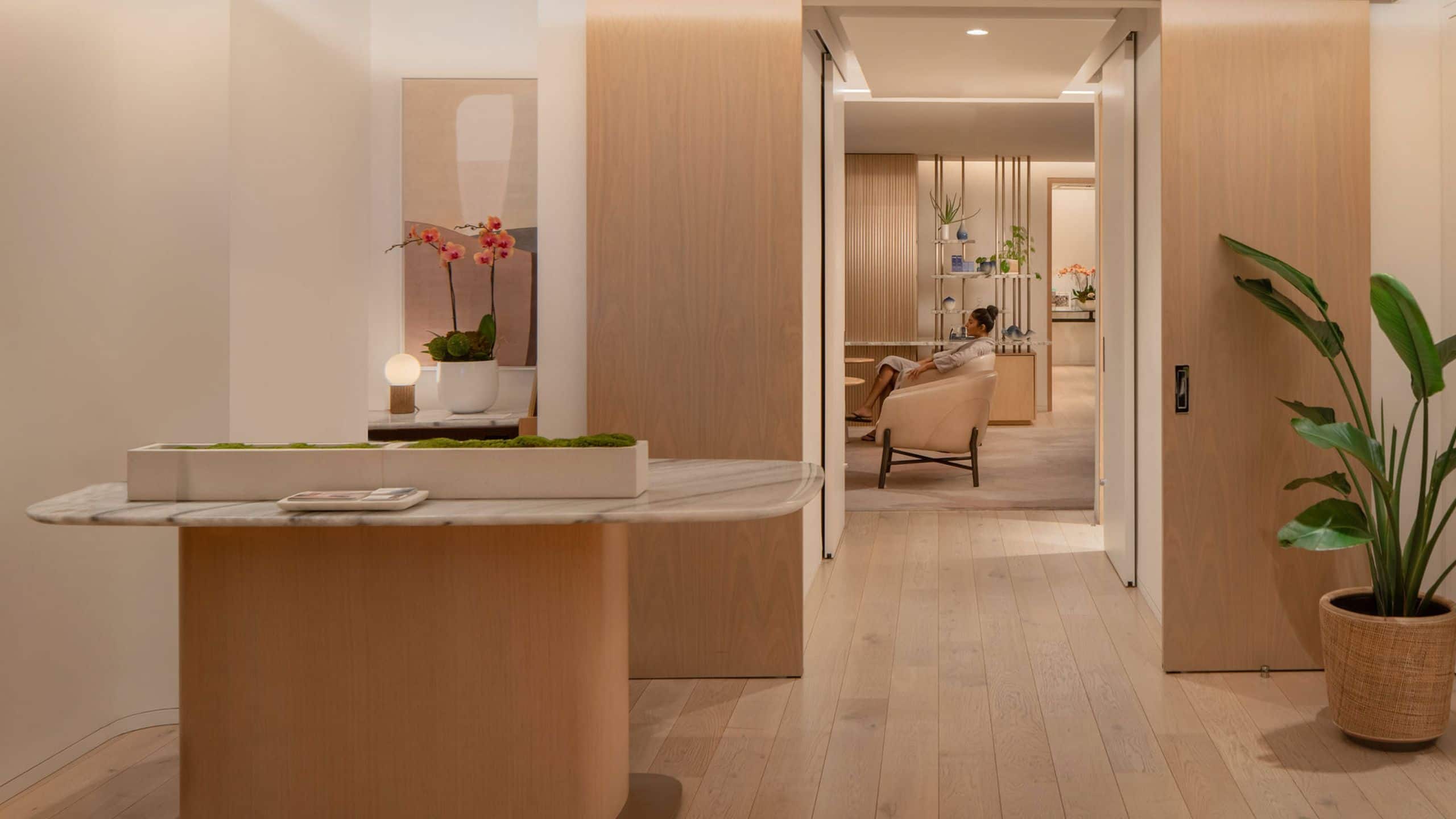 Park Hyatt Toronto Stillwater Spa Reception
