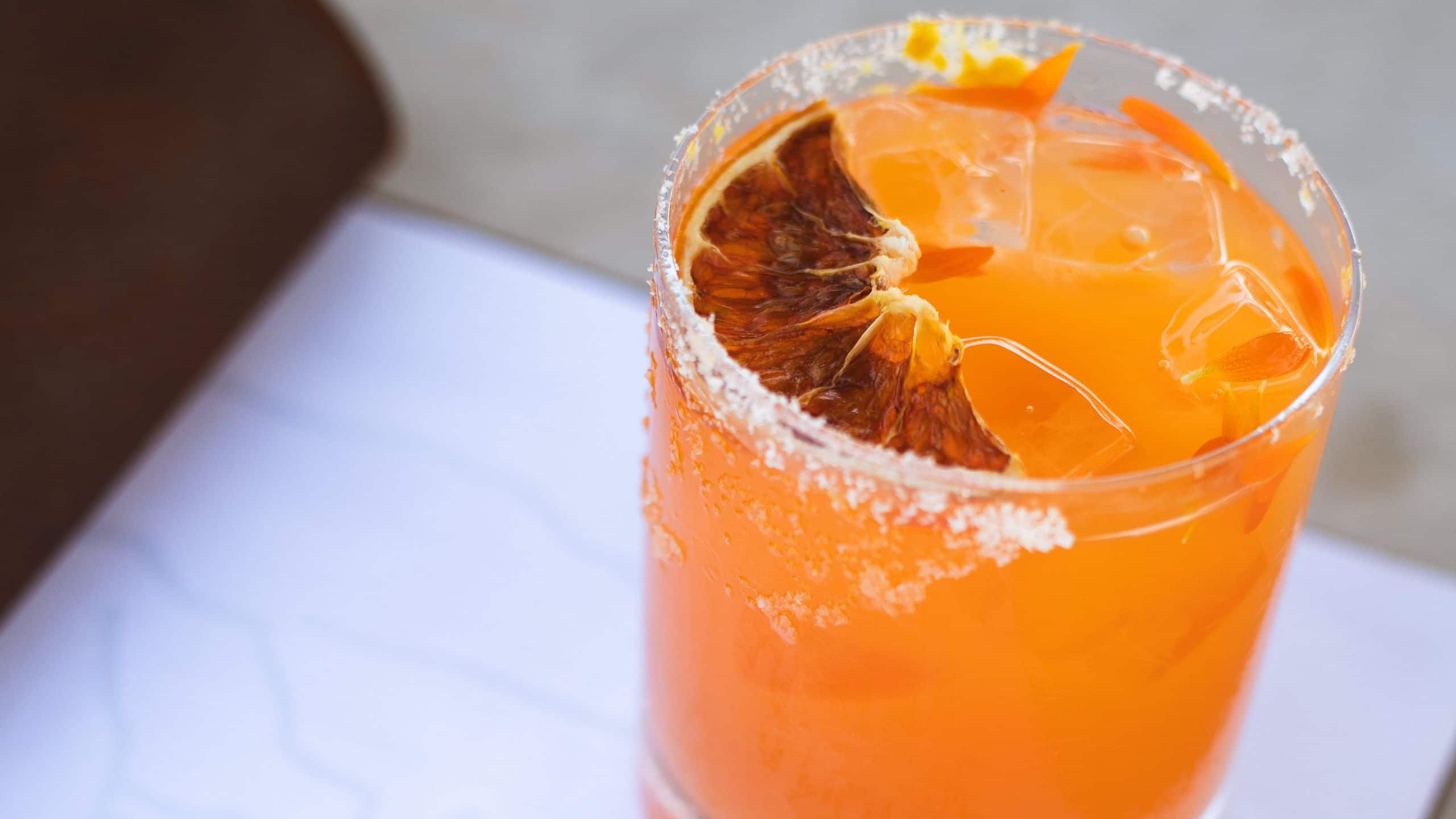 Alila Ventana Big Sur Elwood P Dowd Cocktail With Menu